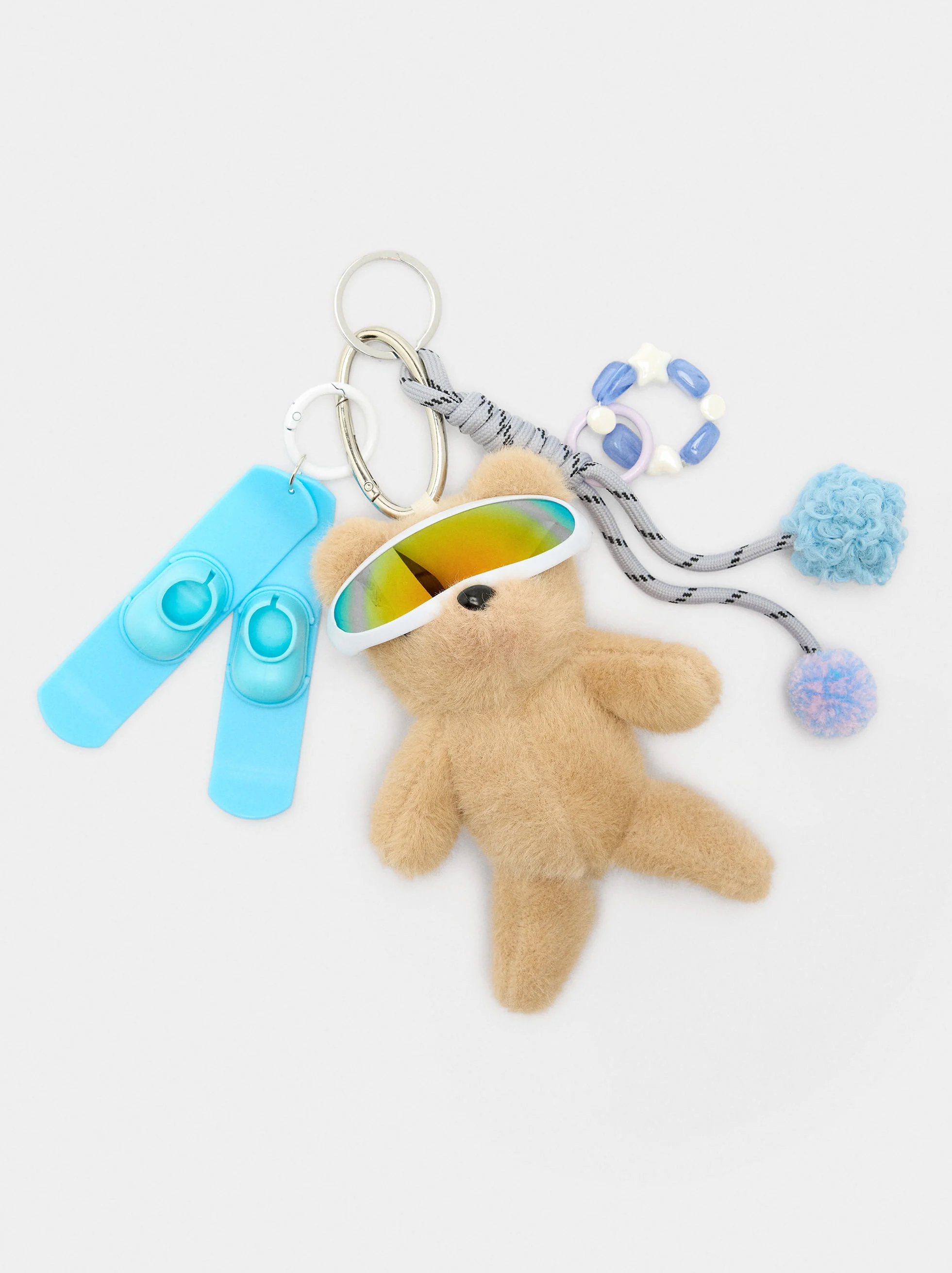 Porte-clés charm ESQUI - La Collection The Bear