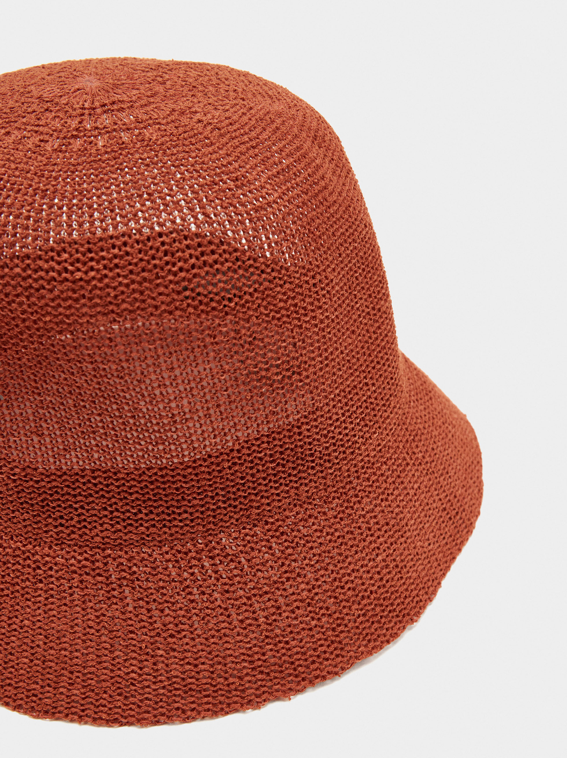 Chapeau bucket en maille