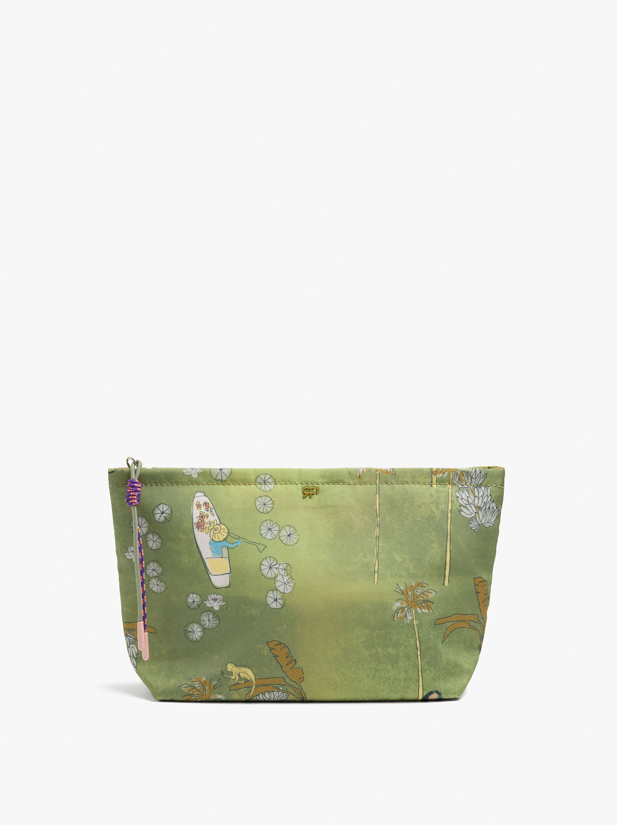Sac à cosmétiques en nylon imprimé