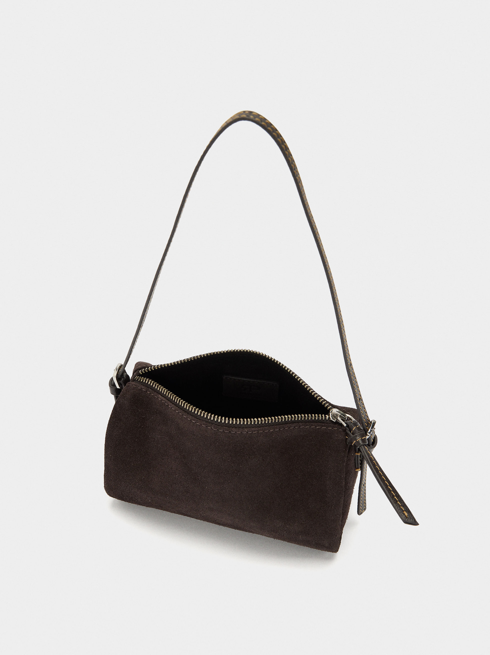 Sac à bandoulière longue en cuir