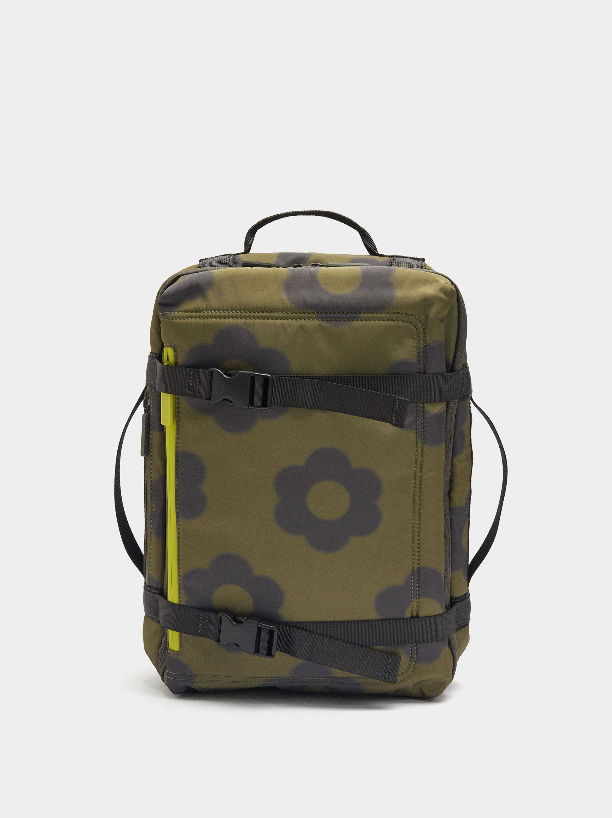 Sac à dos nylon imprimé floral