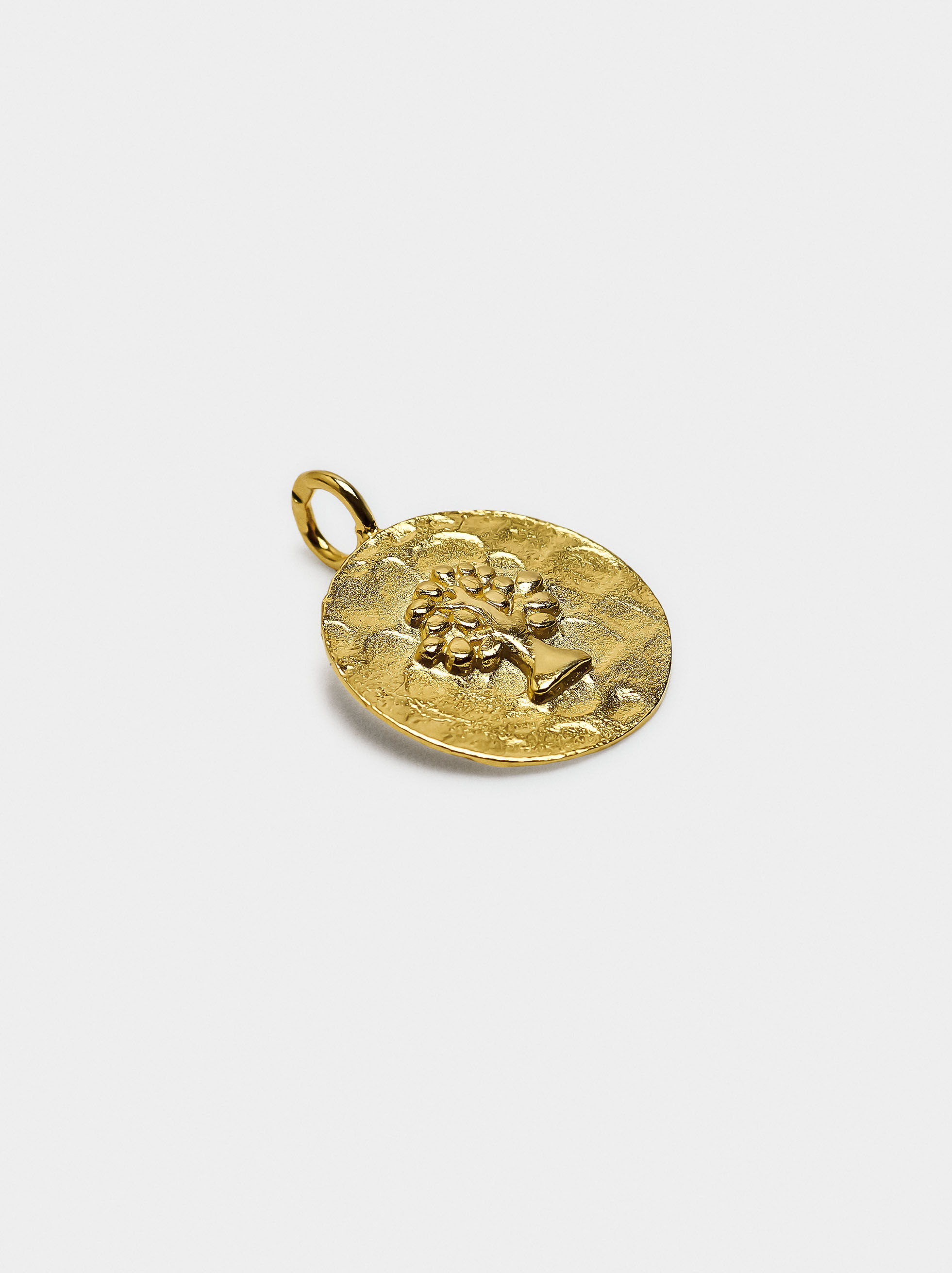 Médaille porte-bonheur arbre de vie - argent 925