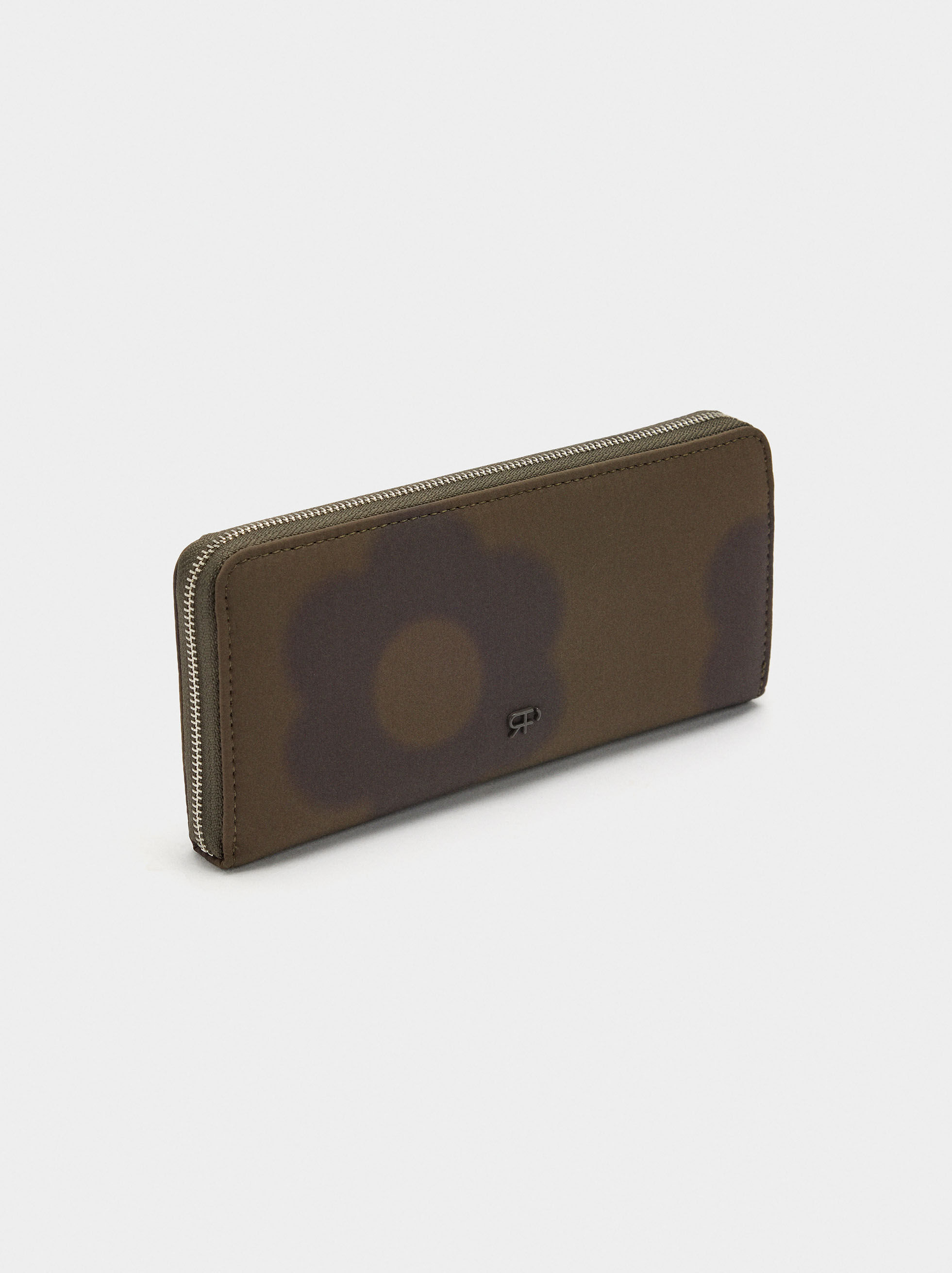 Porte-monnaie en nylon avec fermeture éclair