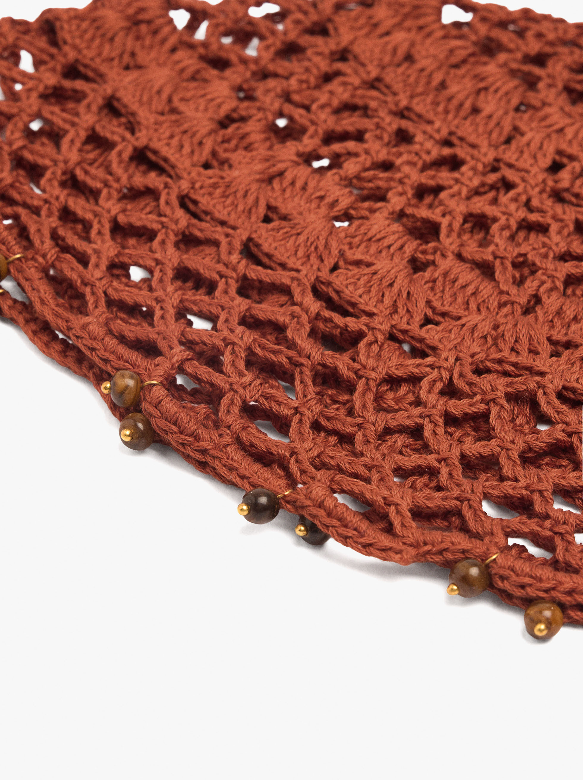 Chapeau en crochet en coton