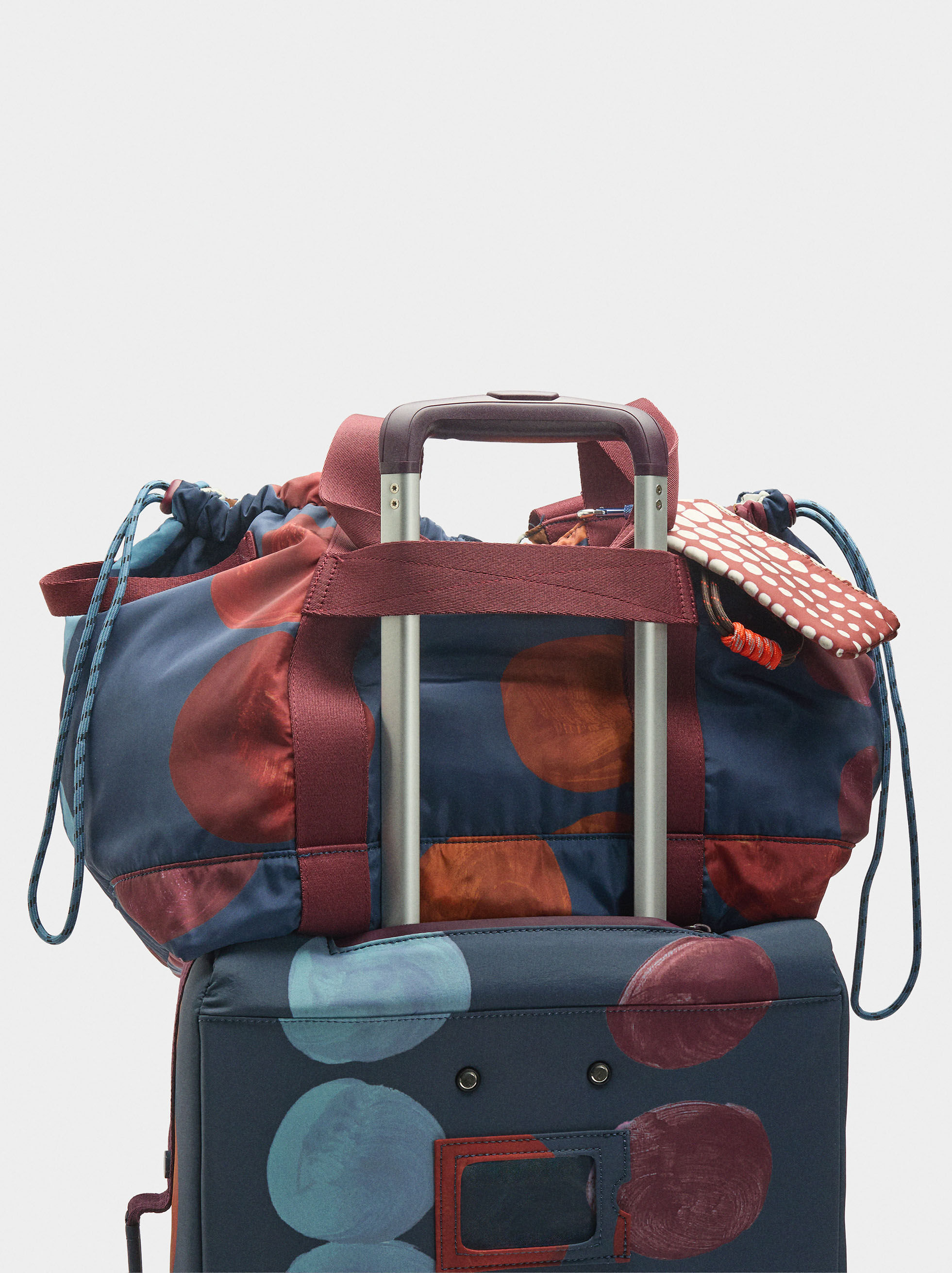 Sac de week-end en nylon inversible