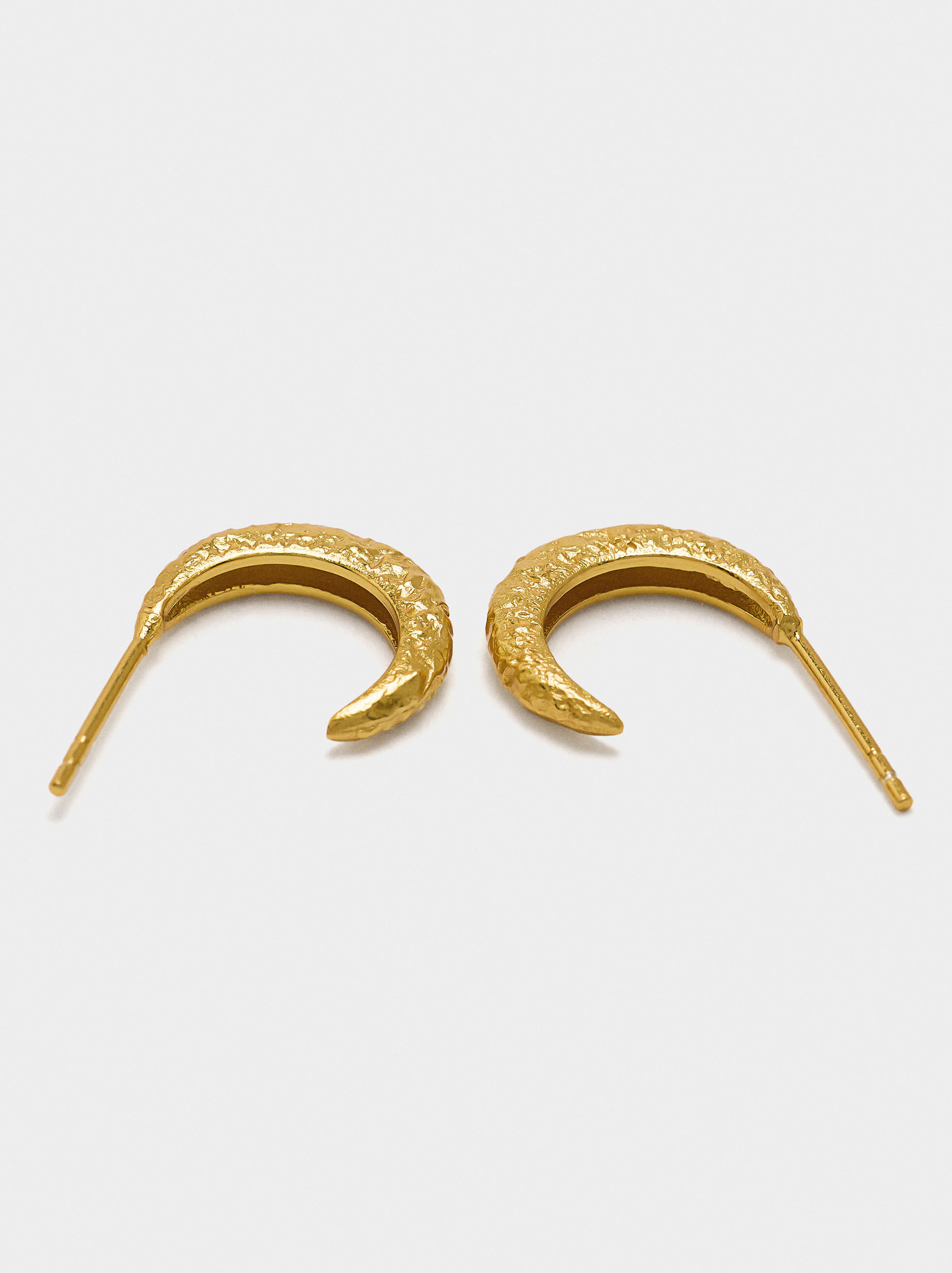 Boucles d'oreilles avec zircons - argent 925