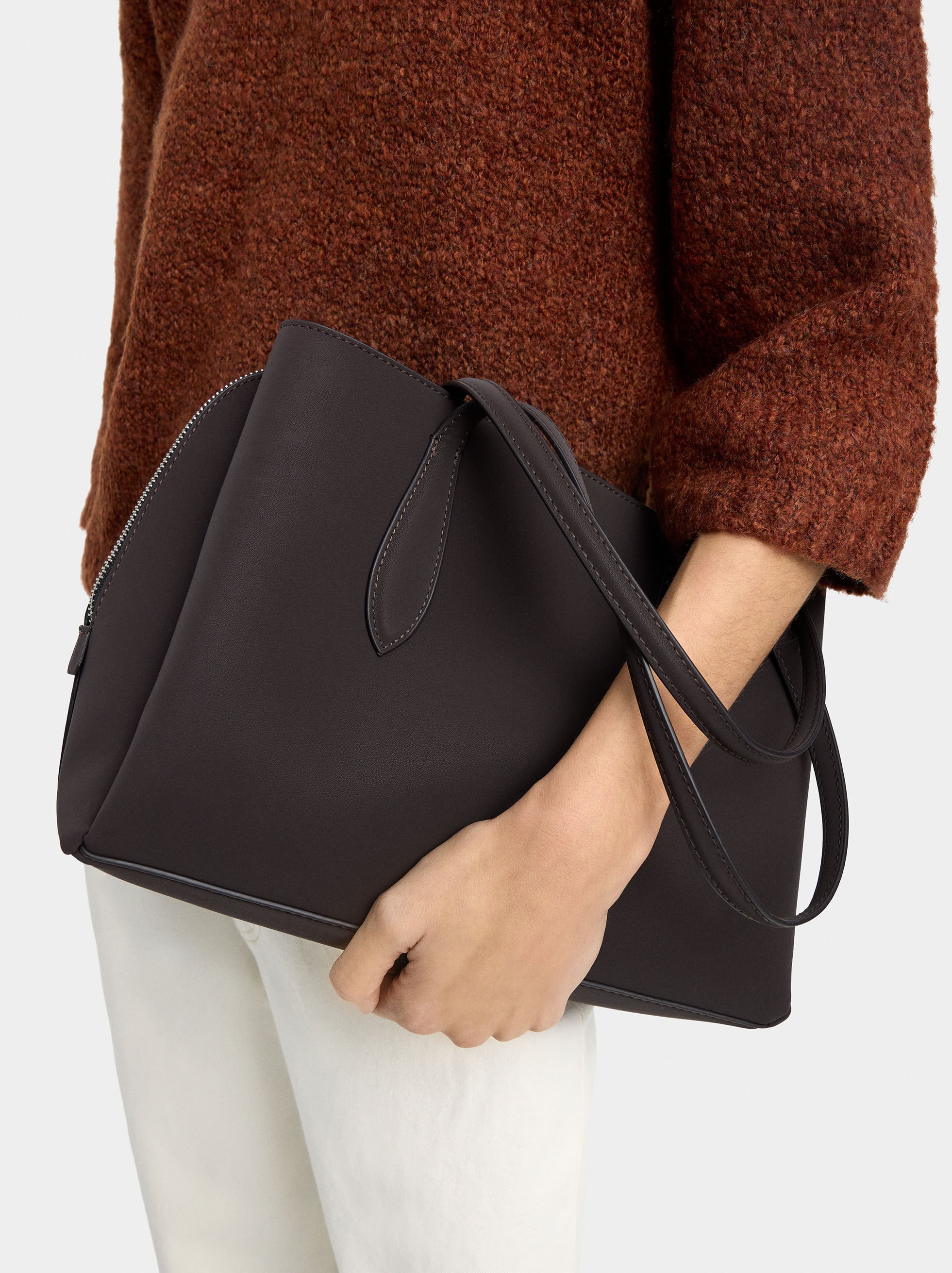 Sac à ordinateur portable 13" texture douce