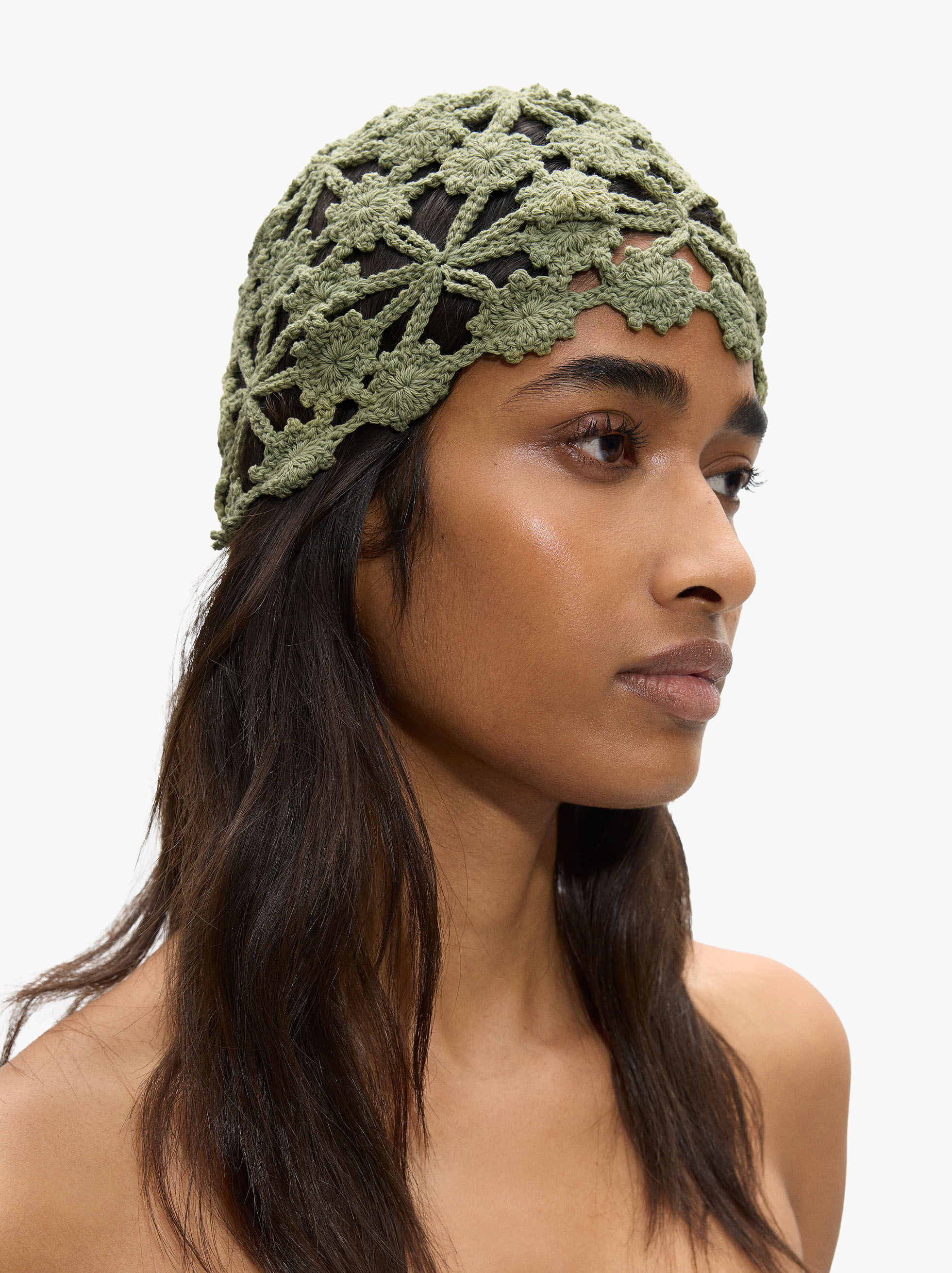 Chapeau en crochet 100 % coton
