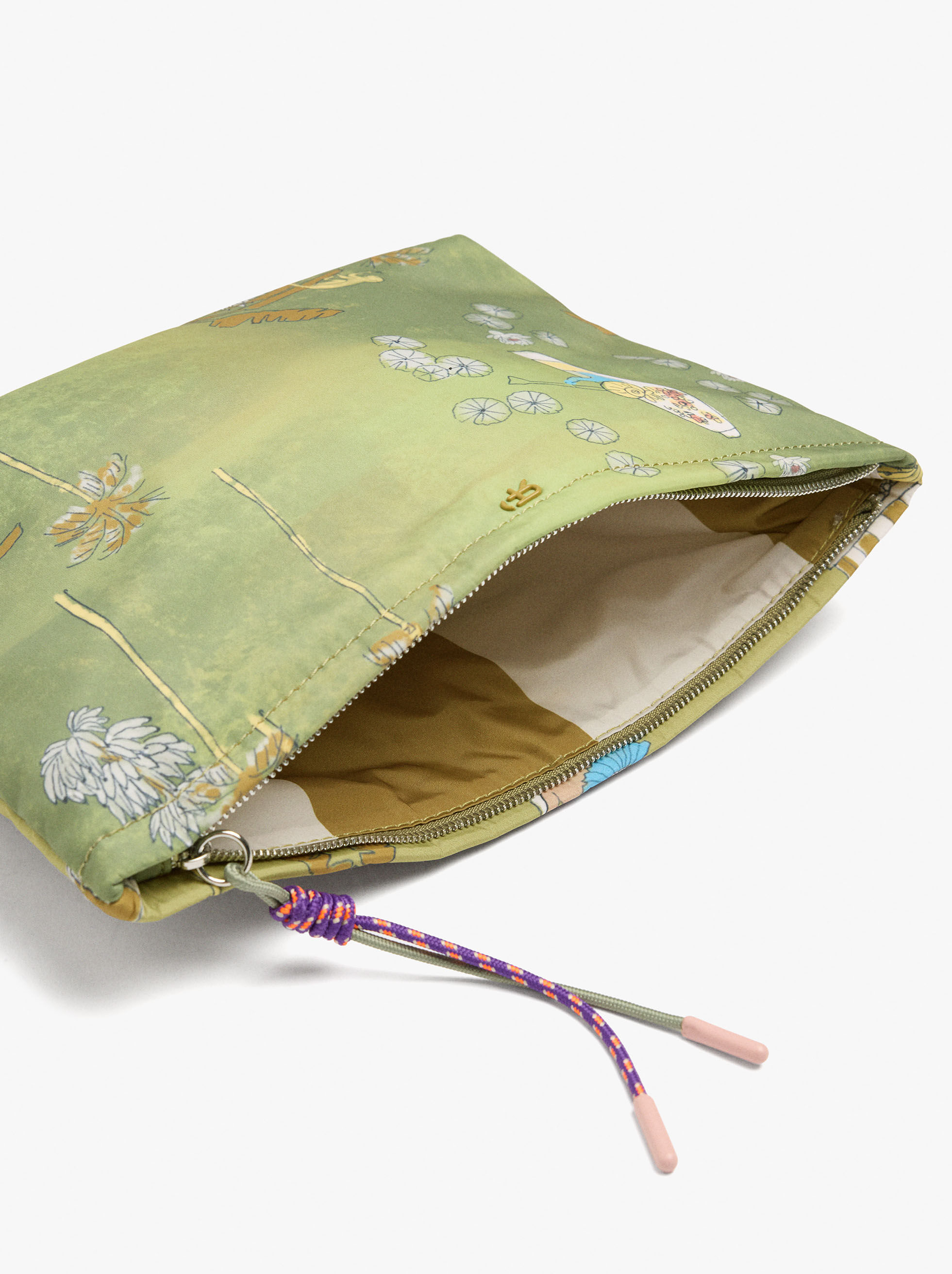 Sac à cosmétiques en nylon imprimé