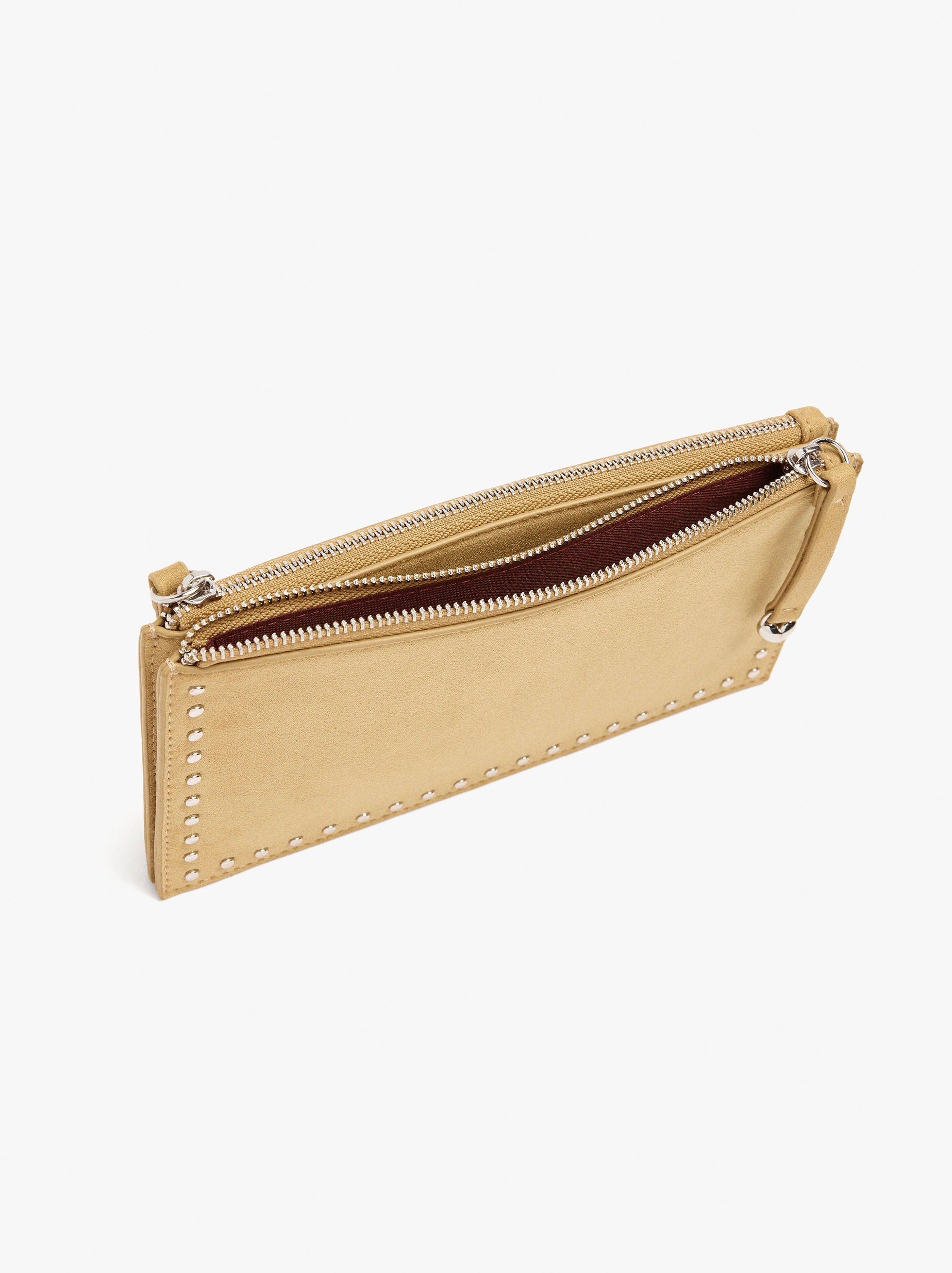 Sac multifonction avec détails en clous en forme de cœur