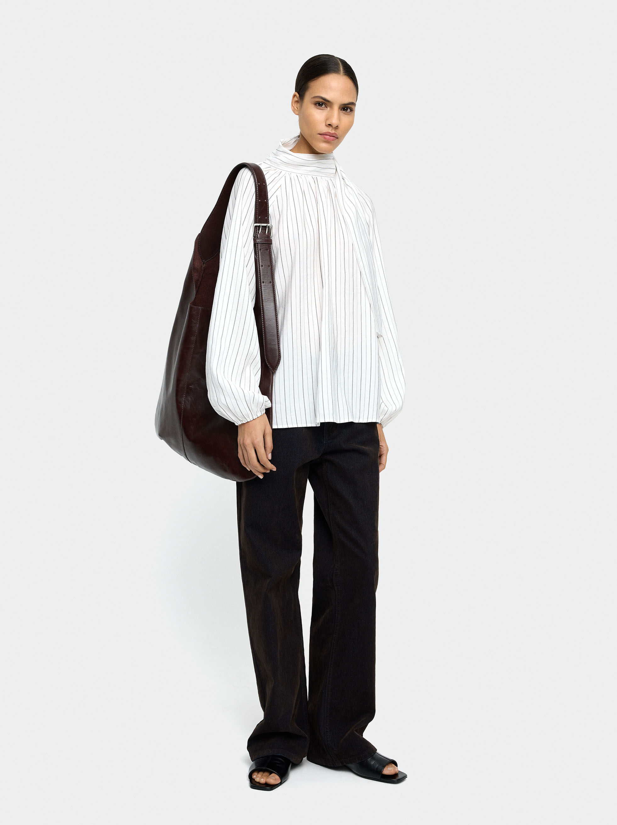 Chemise à rayures