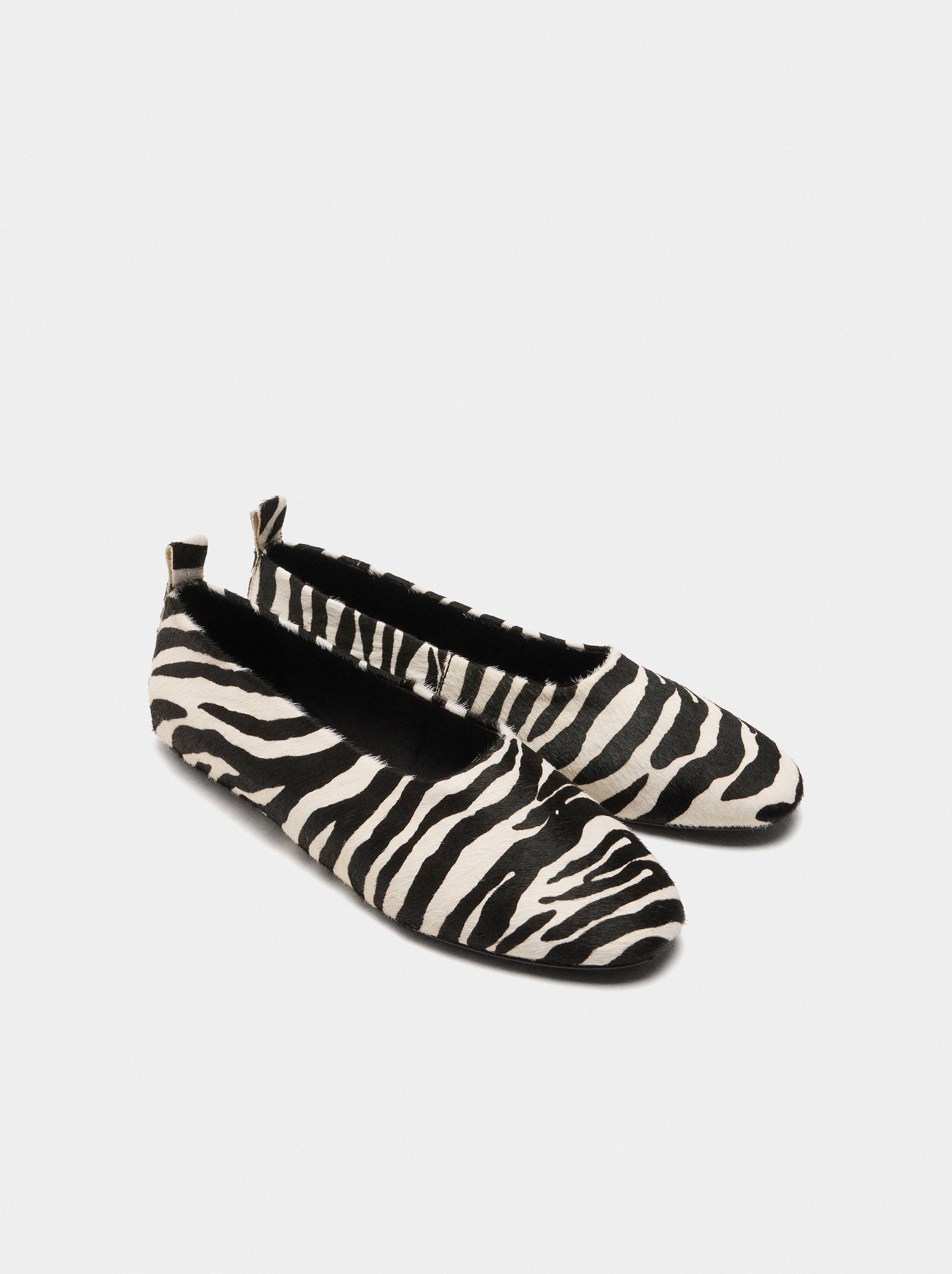 Sabrinas en cuir imprimé animal