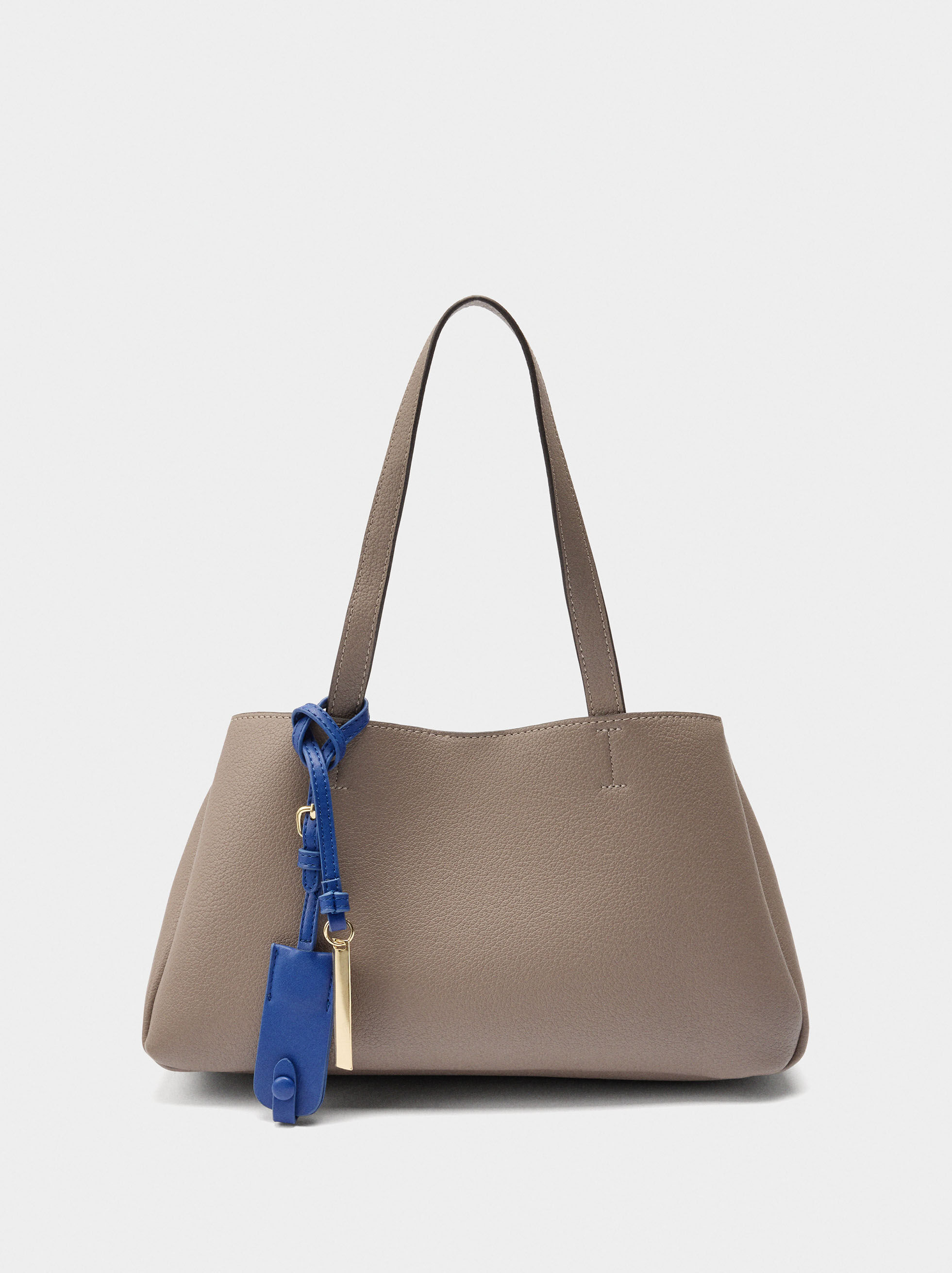 Sac à main lisse avec attache