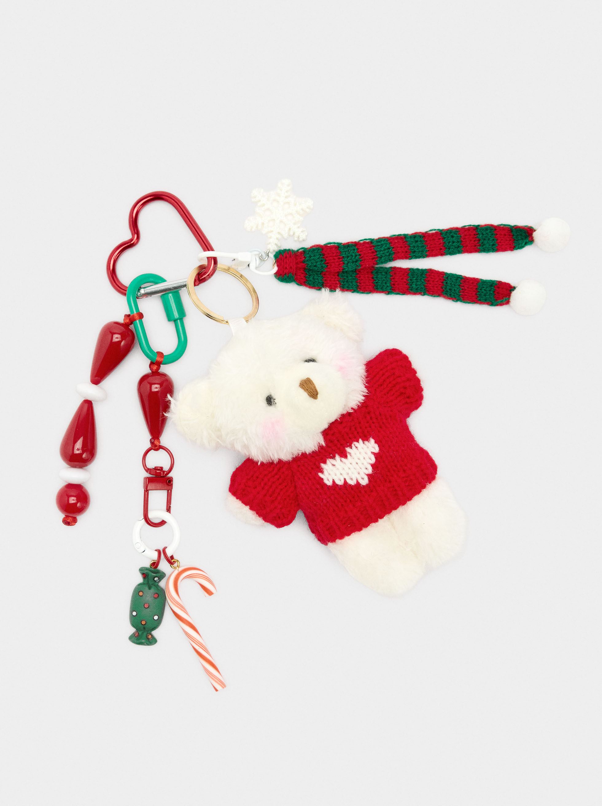 Porte-clés charm NOËL - La Collection The Bear