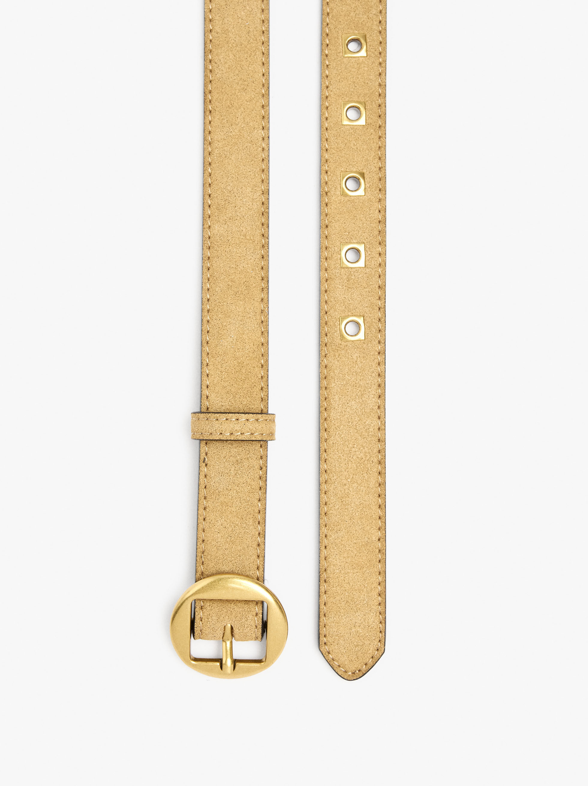 Ceinture à boucle ronde