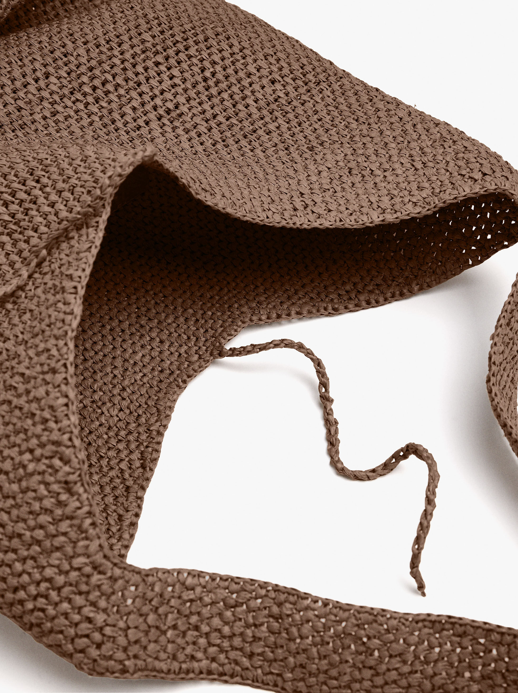 Sac à main effet paille