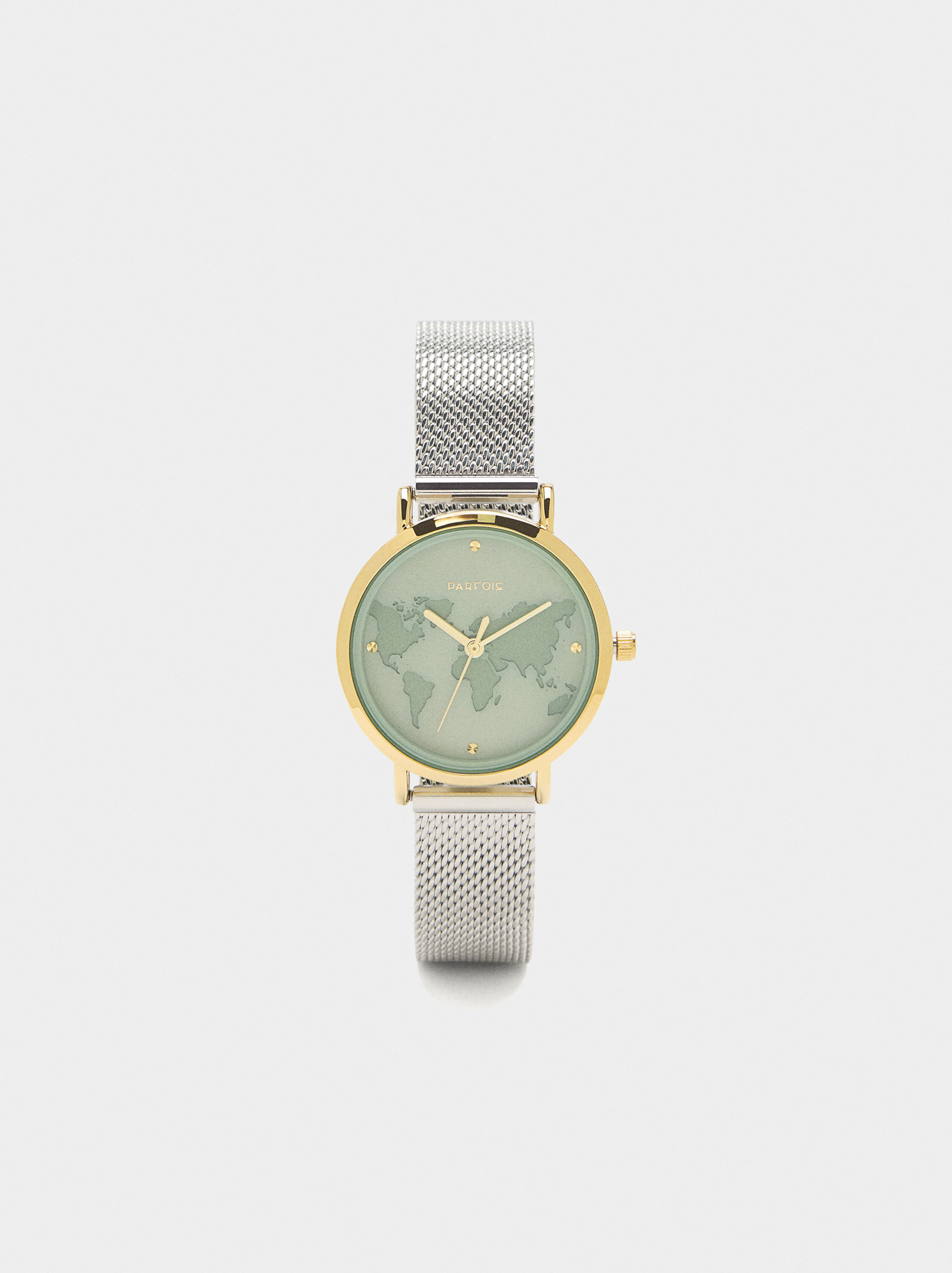 Montre cadran monde