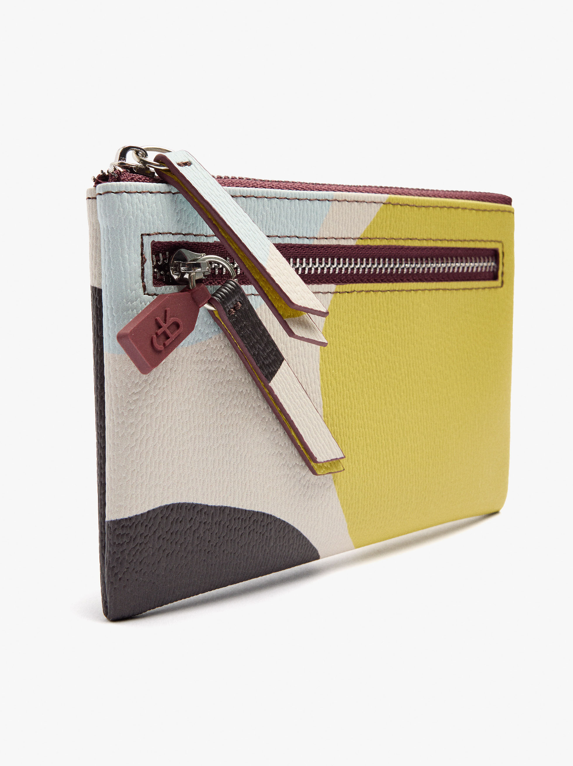 Porte-cartes en nylon imprimé