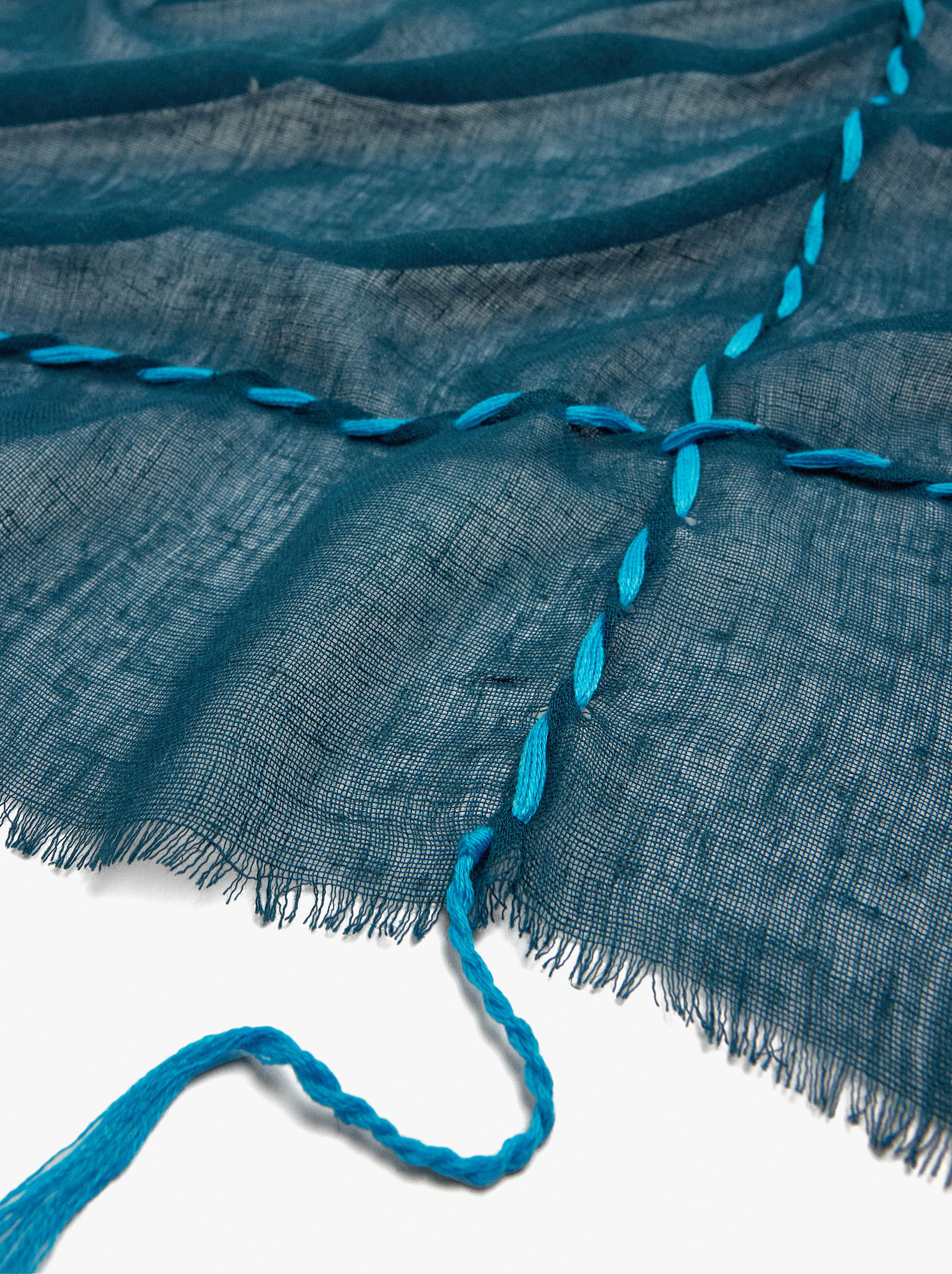 Pashmina à base de lin