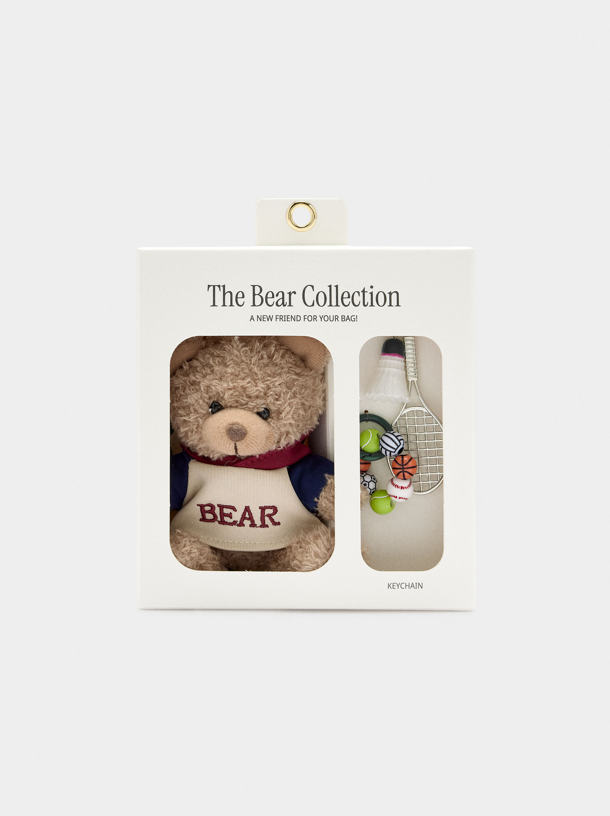 Porte-clés charm TÉNIS - La collection The Bear