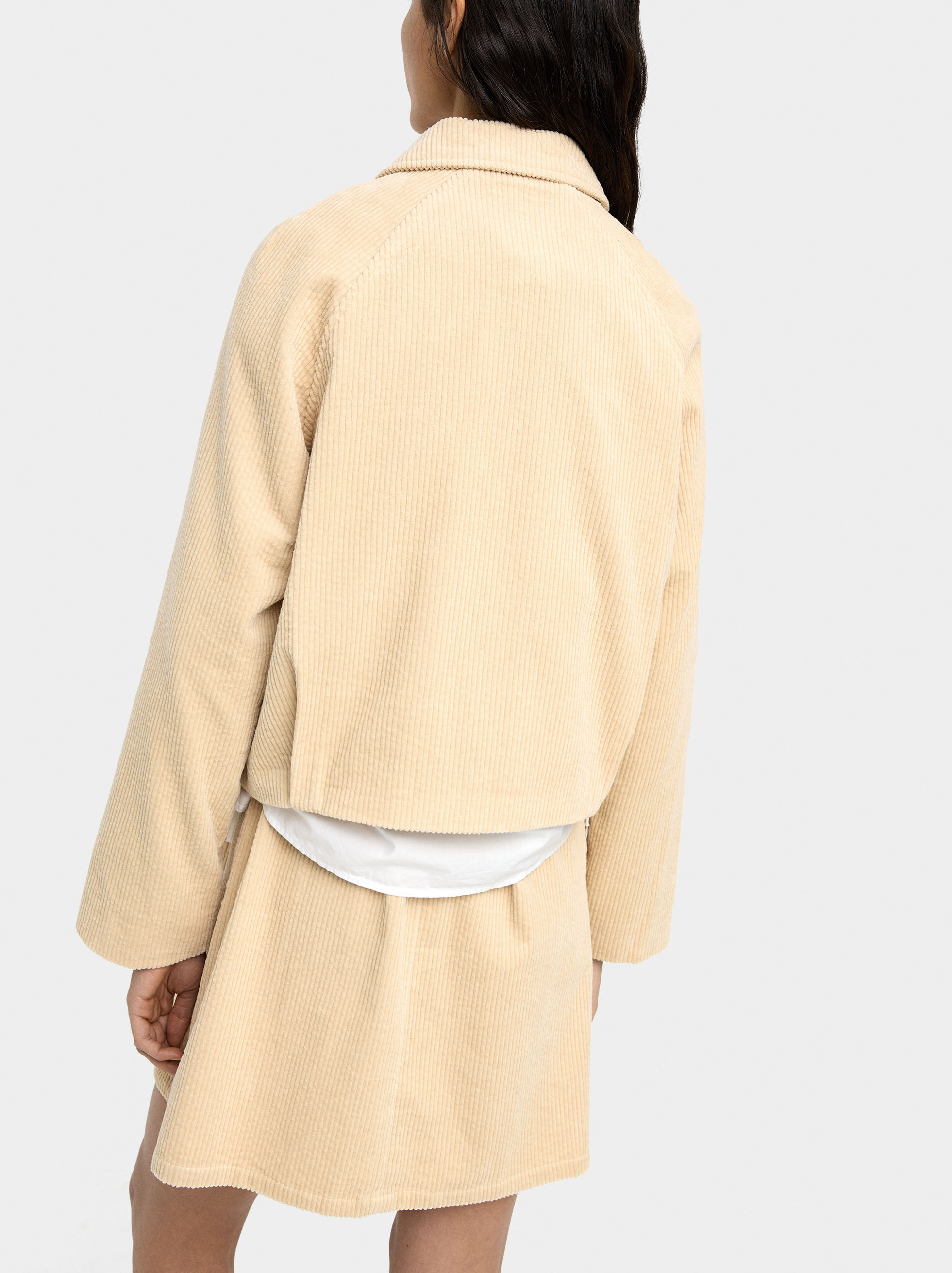 Manteau en tissu de coton 100 %