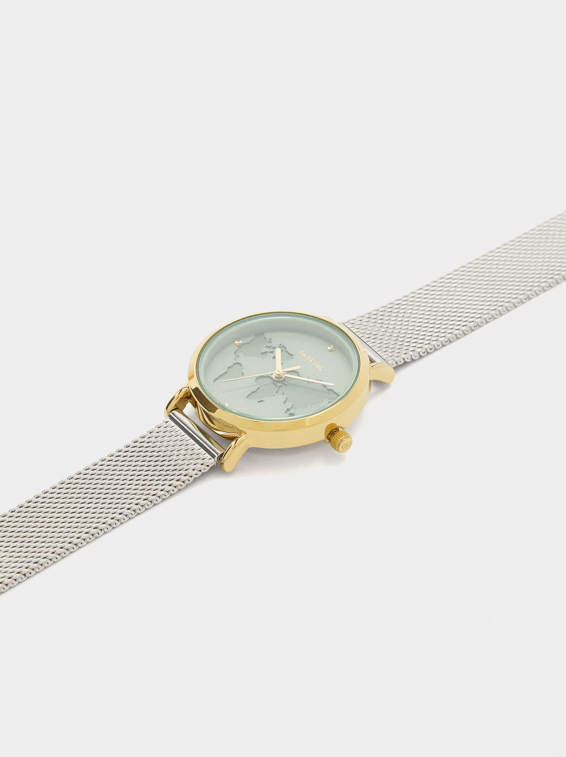 Montre cadran monde