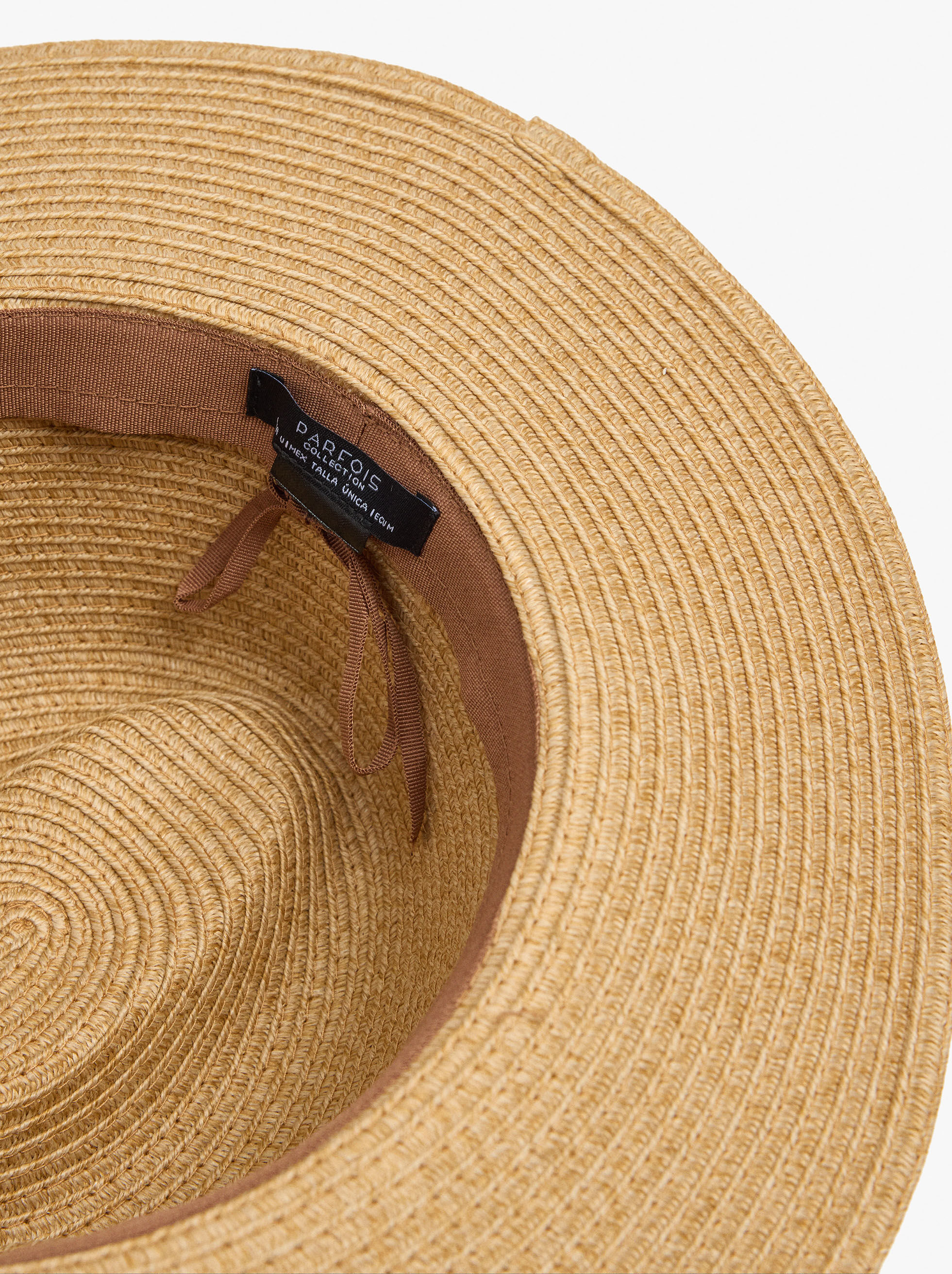 Chapeau effet paille