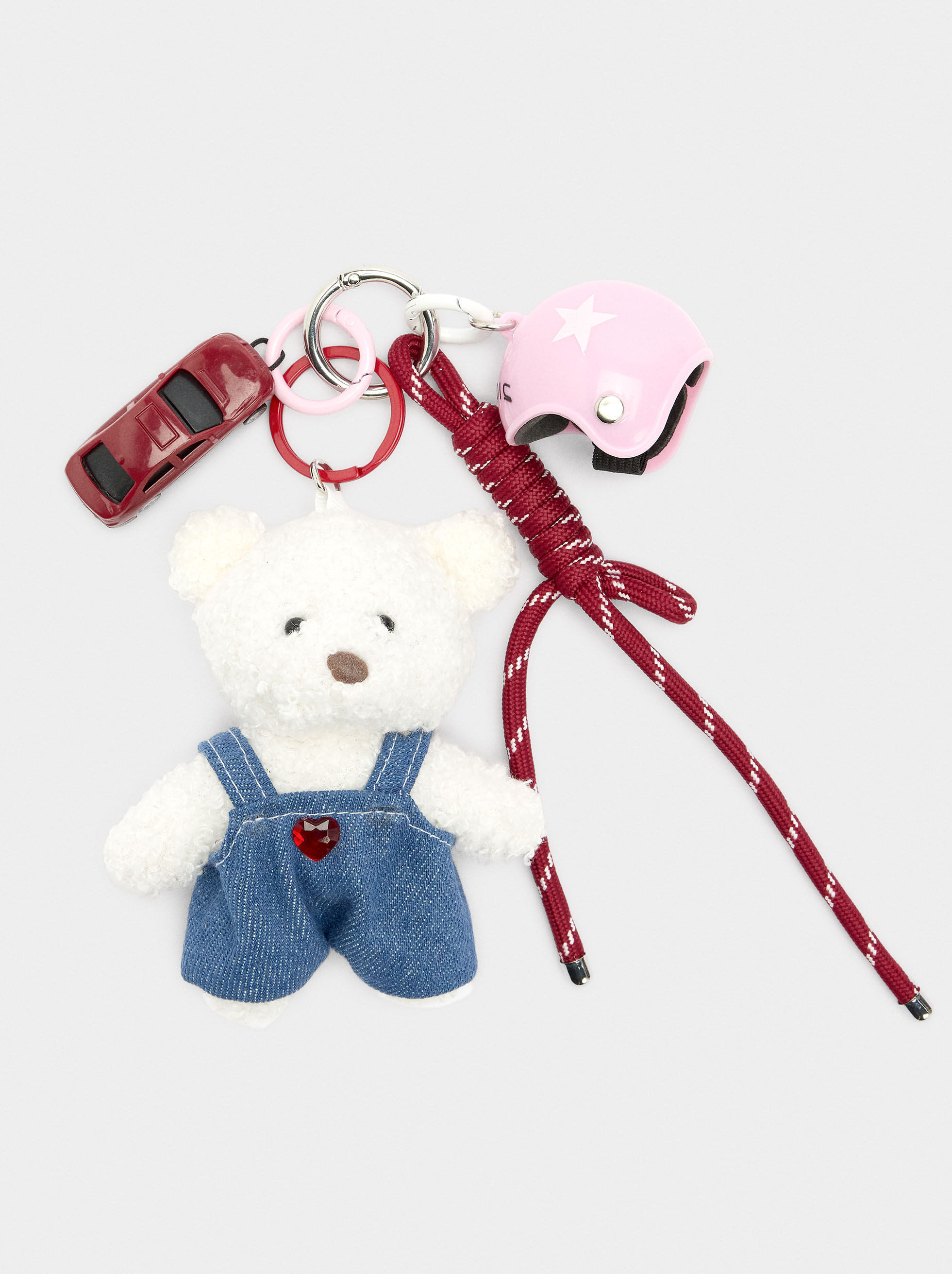 Porte-clés charm F1GIRLIE - La Collection The Bear