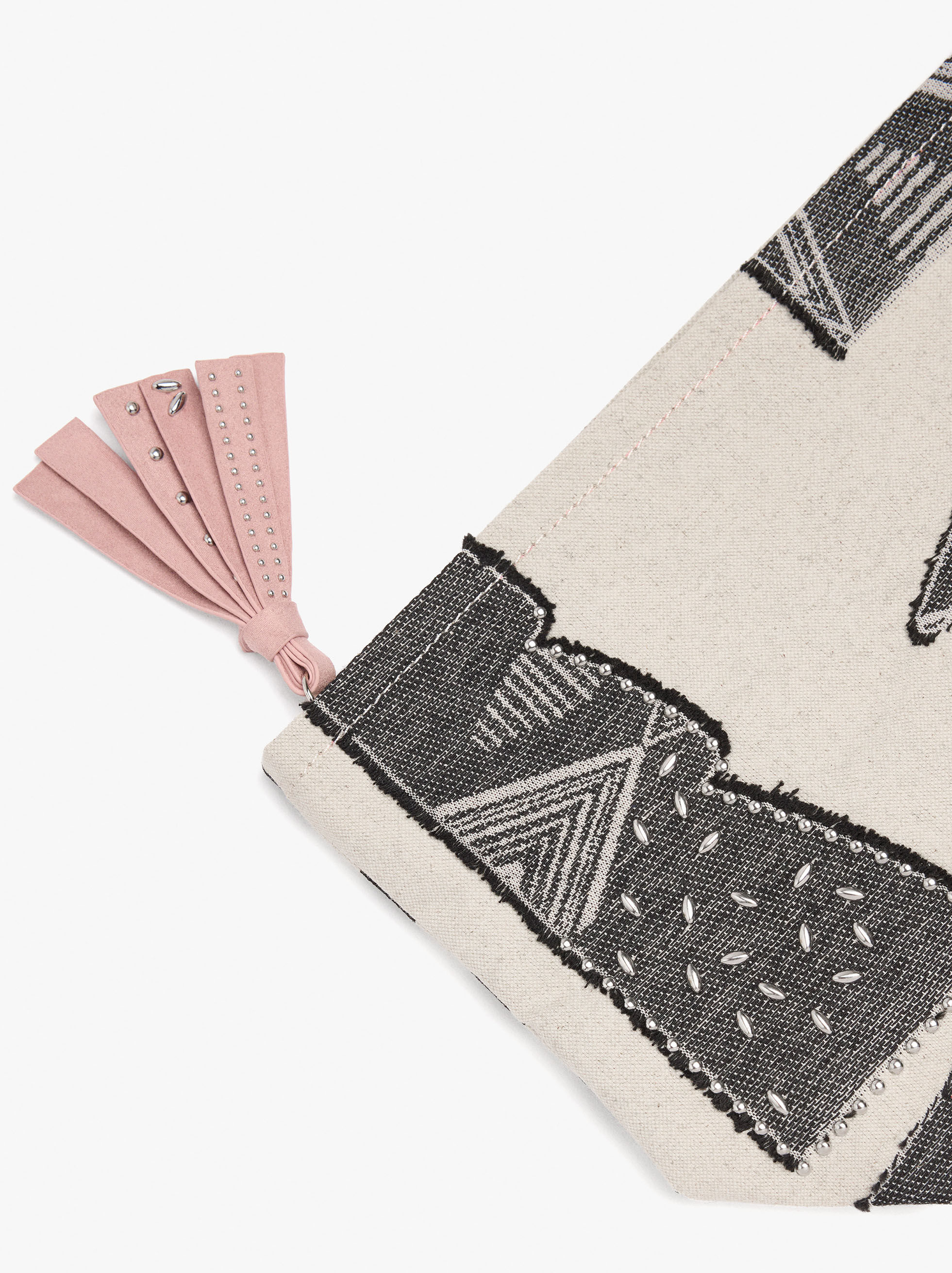 Sac à cosmétiques jacquard