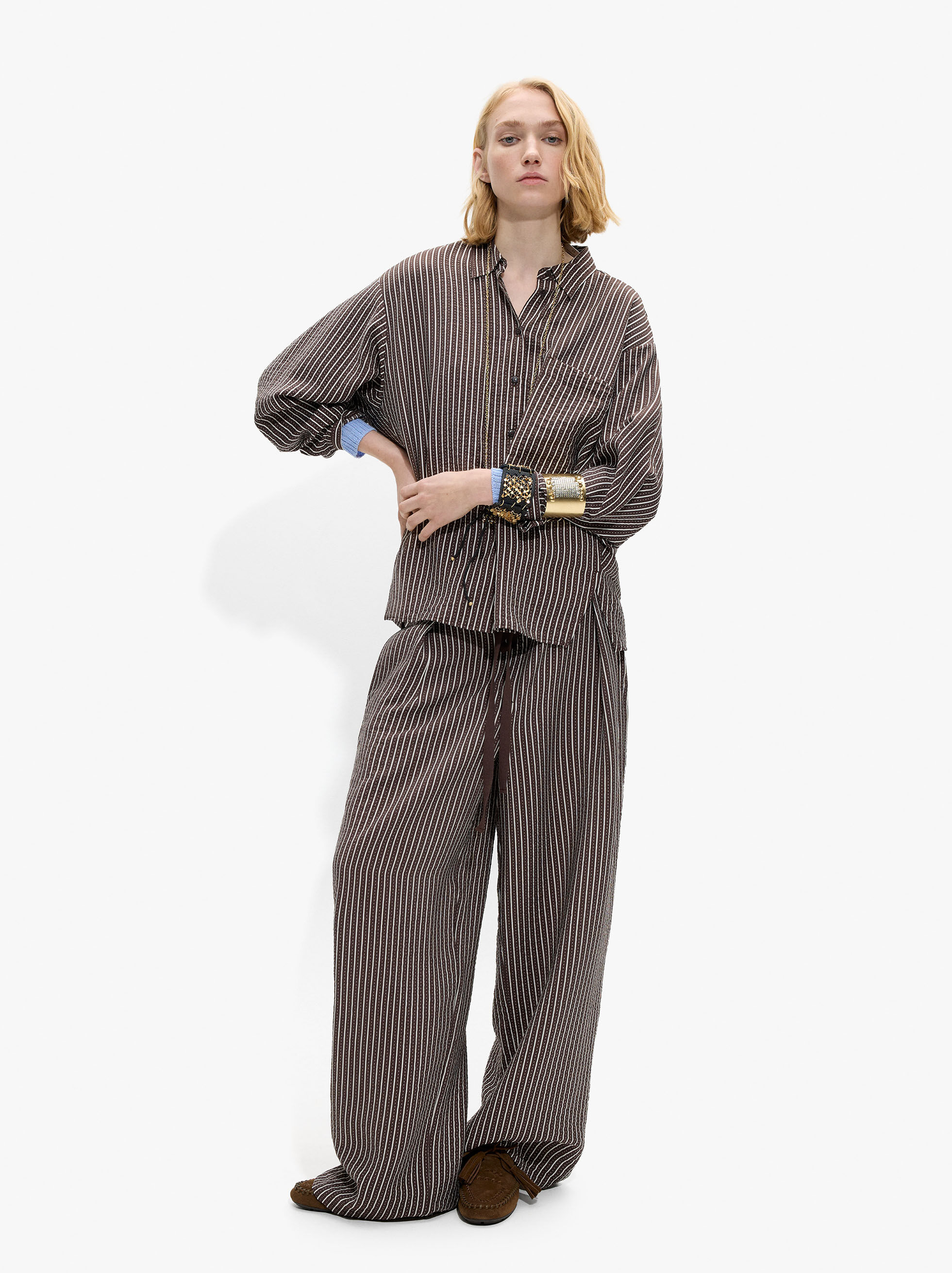 Pantalons rayés