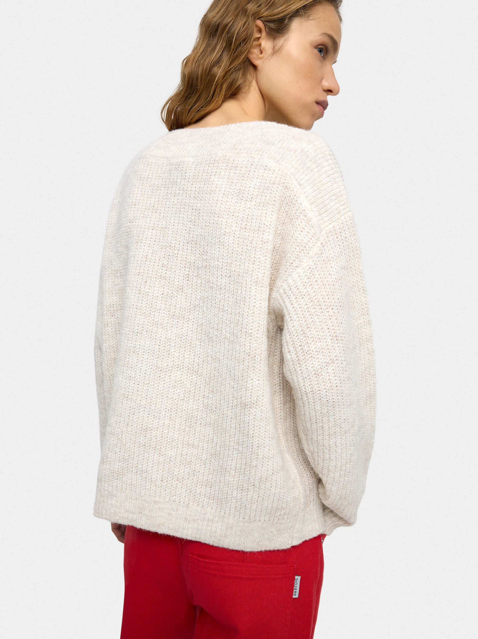 Pull en maille unie