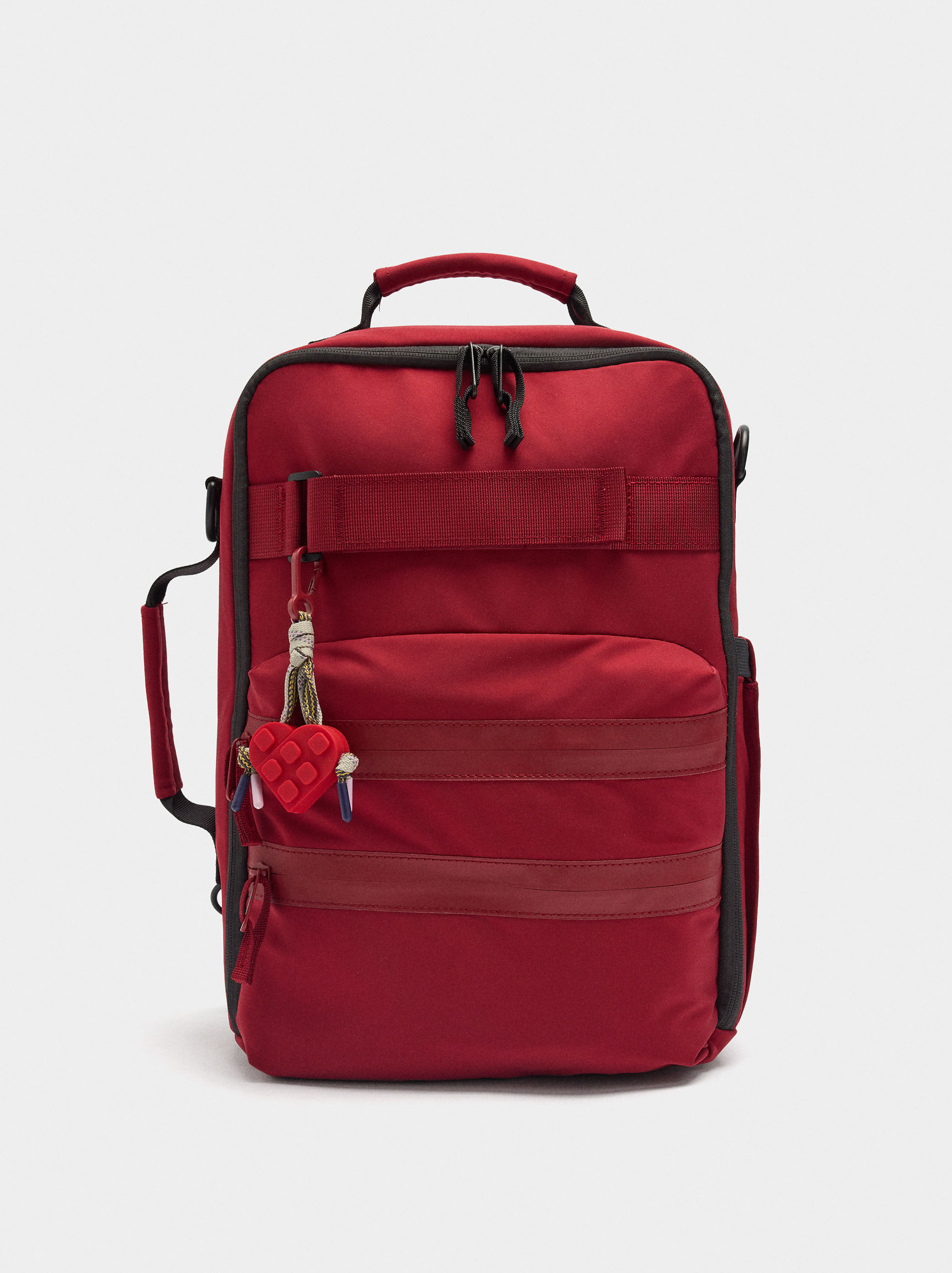 Sac à dos nylon penduro cœur