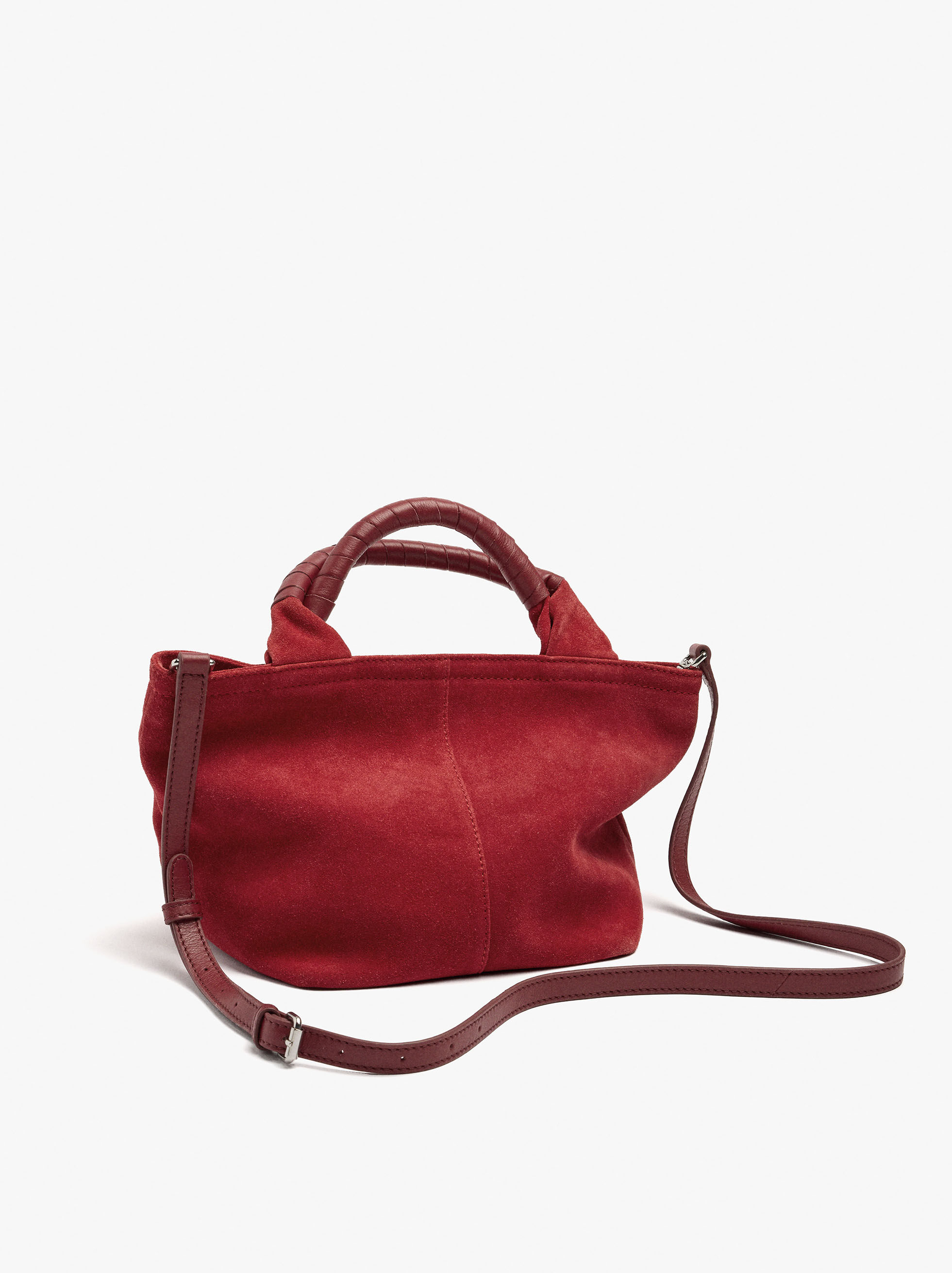 Sac à main en cuir avec bandoulière