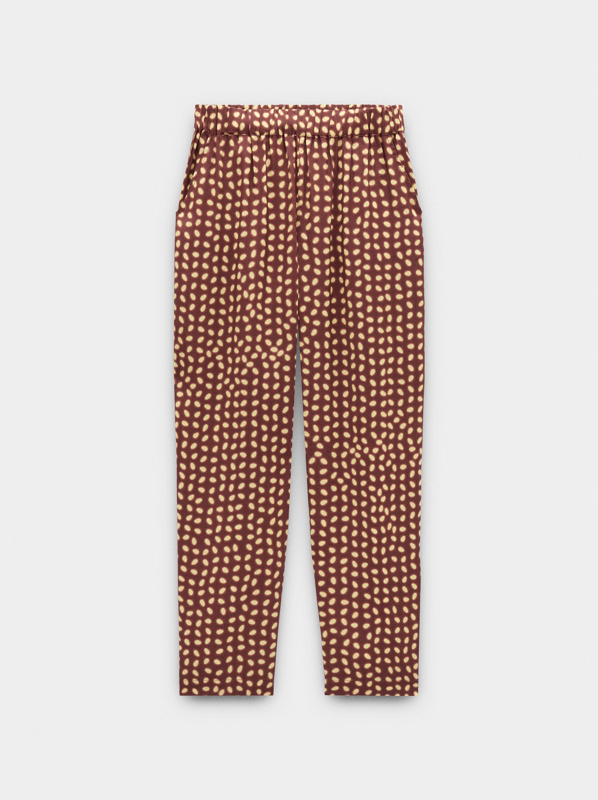 Pantalons fluides imprimés