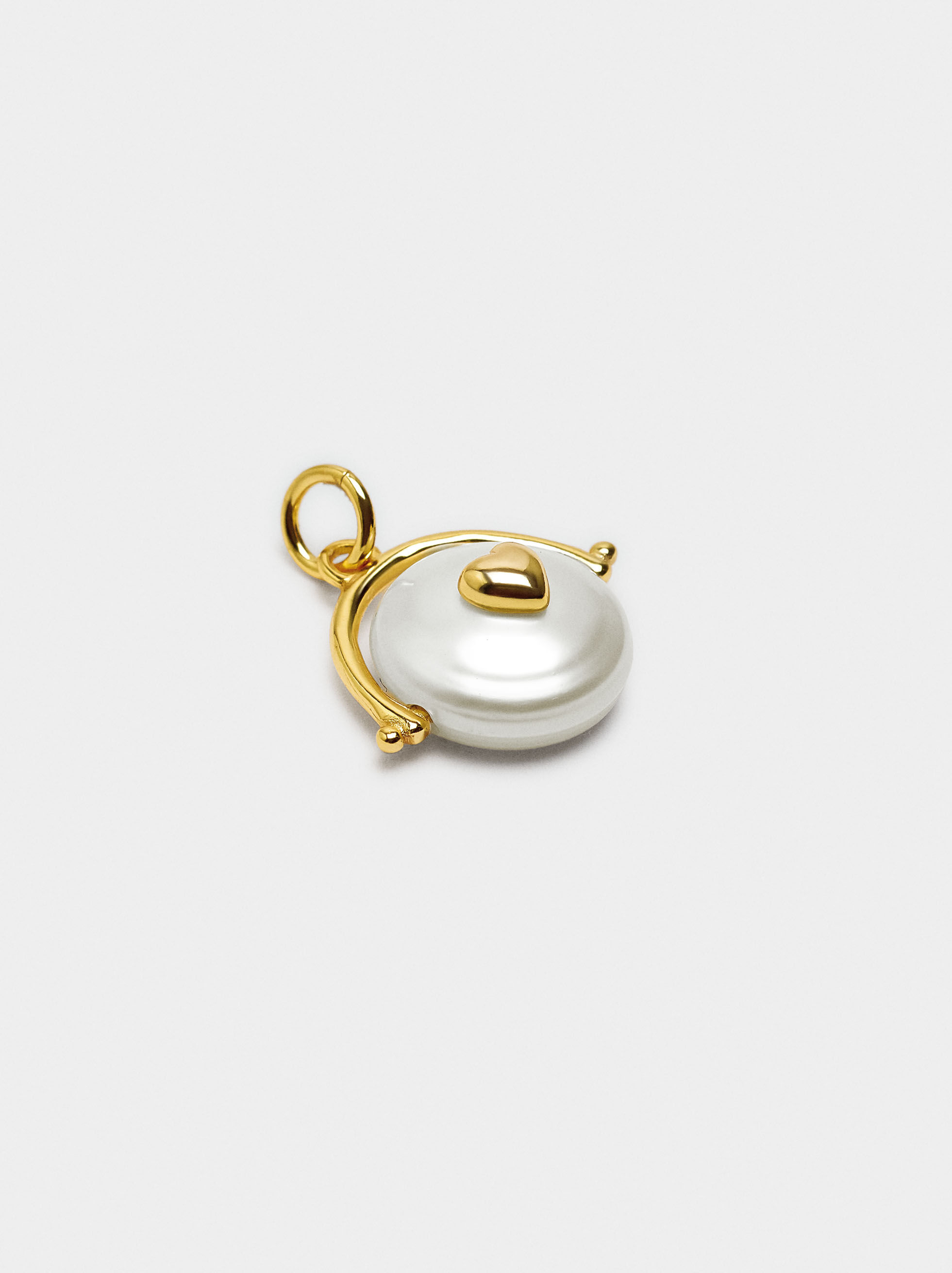 Charms perle d'eau douce - argent 925