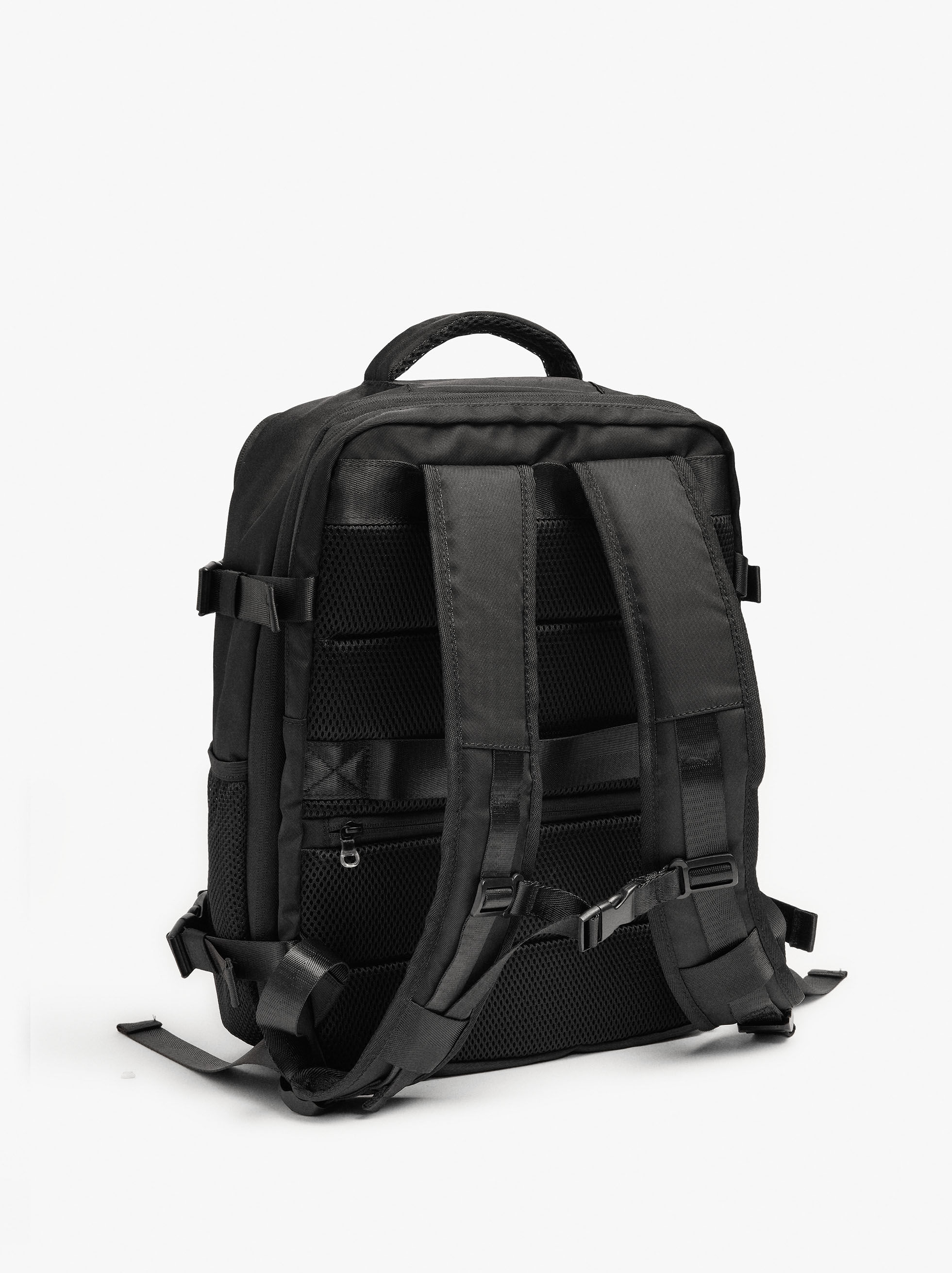 Saco à dosette en nylon extensible avec porte-bouteille