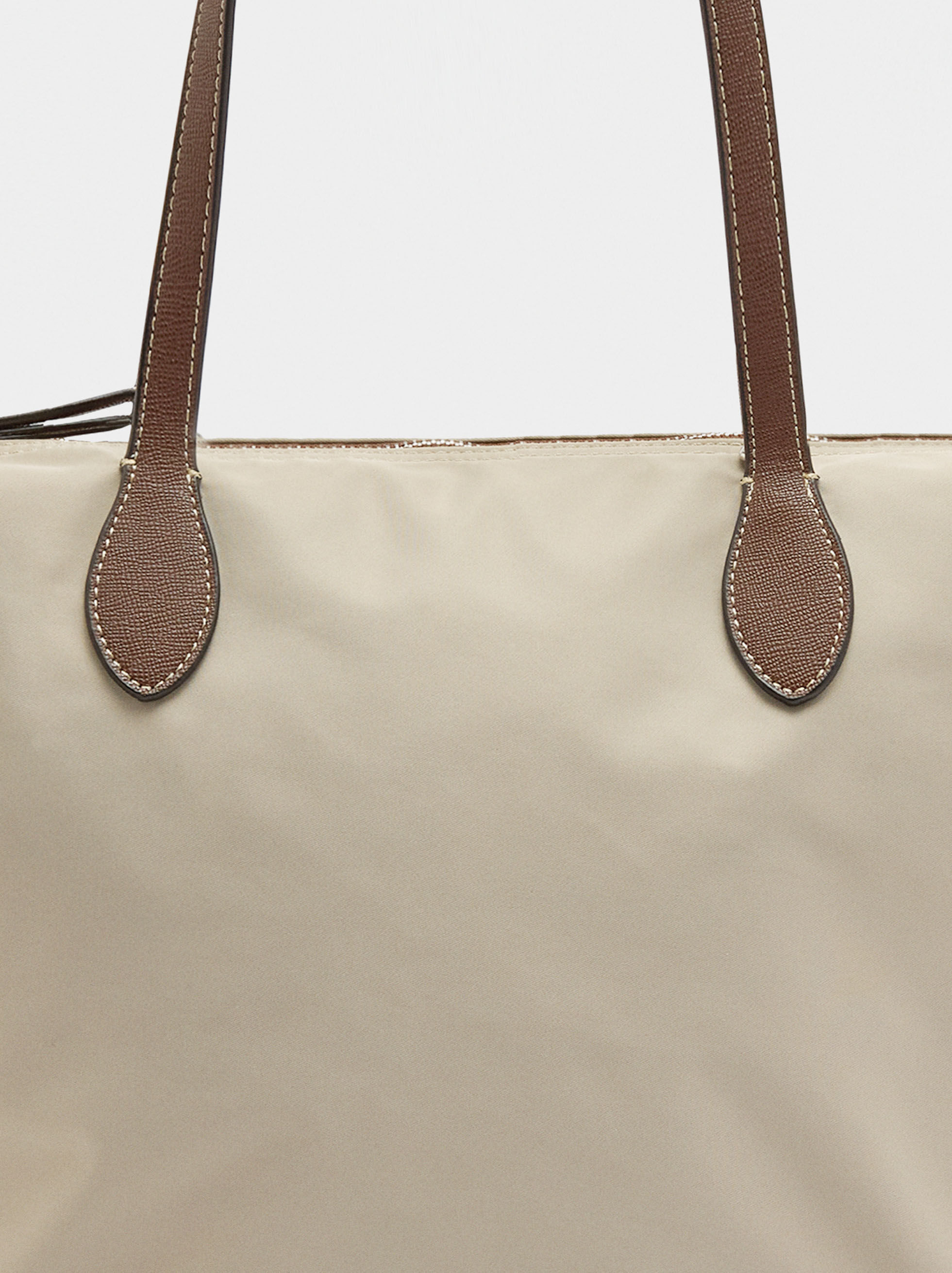 Sac à main lisse en nylon
