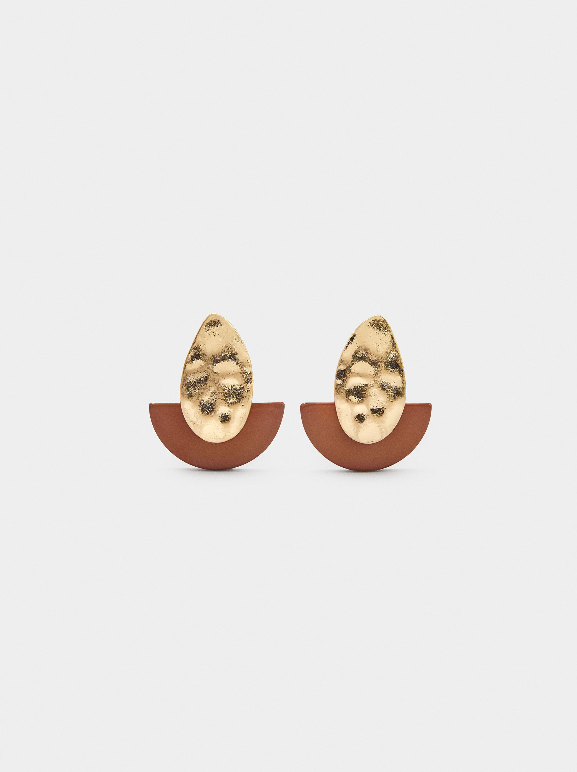 Boucles d'oreilles en résine