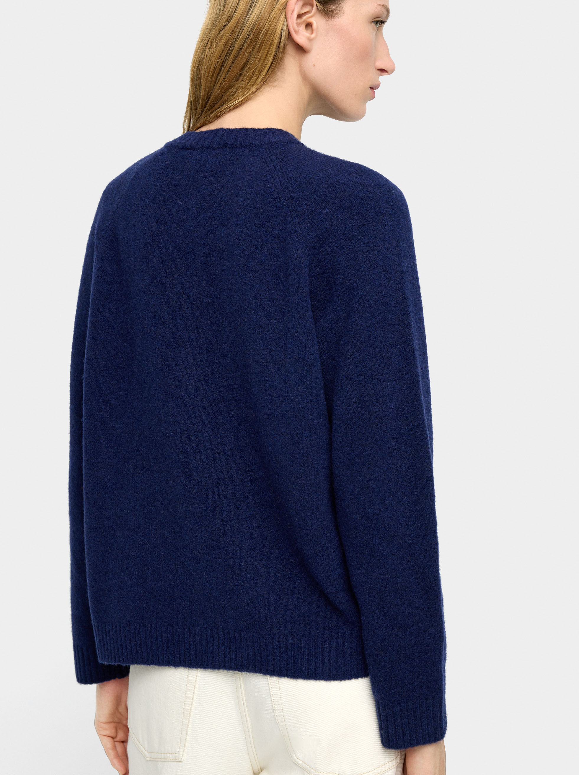 Cardigan en maille unie