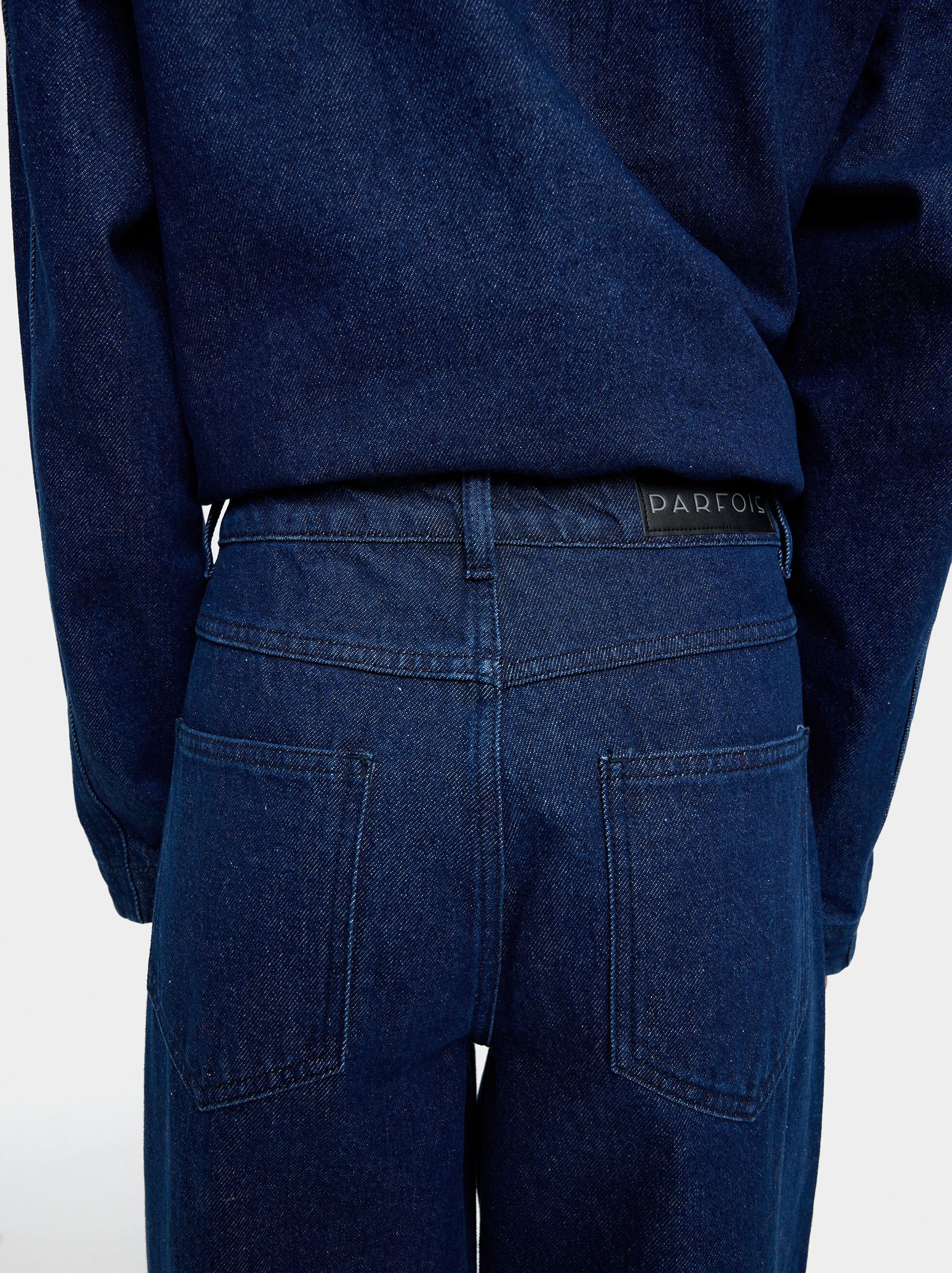Chemise en denim avec poche