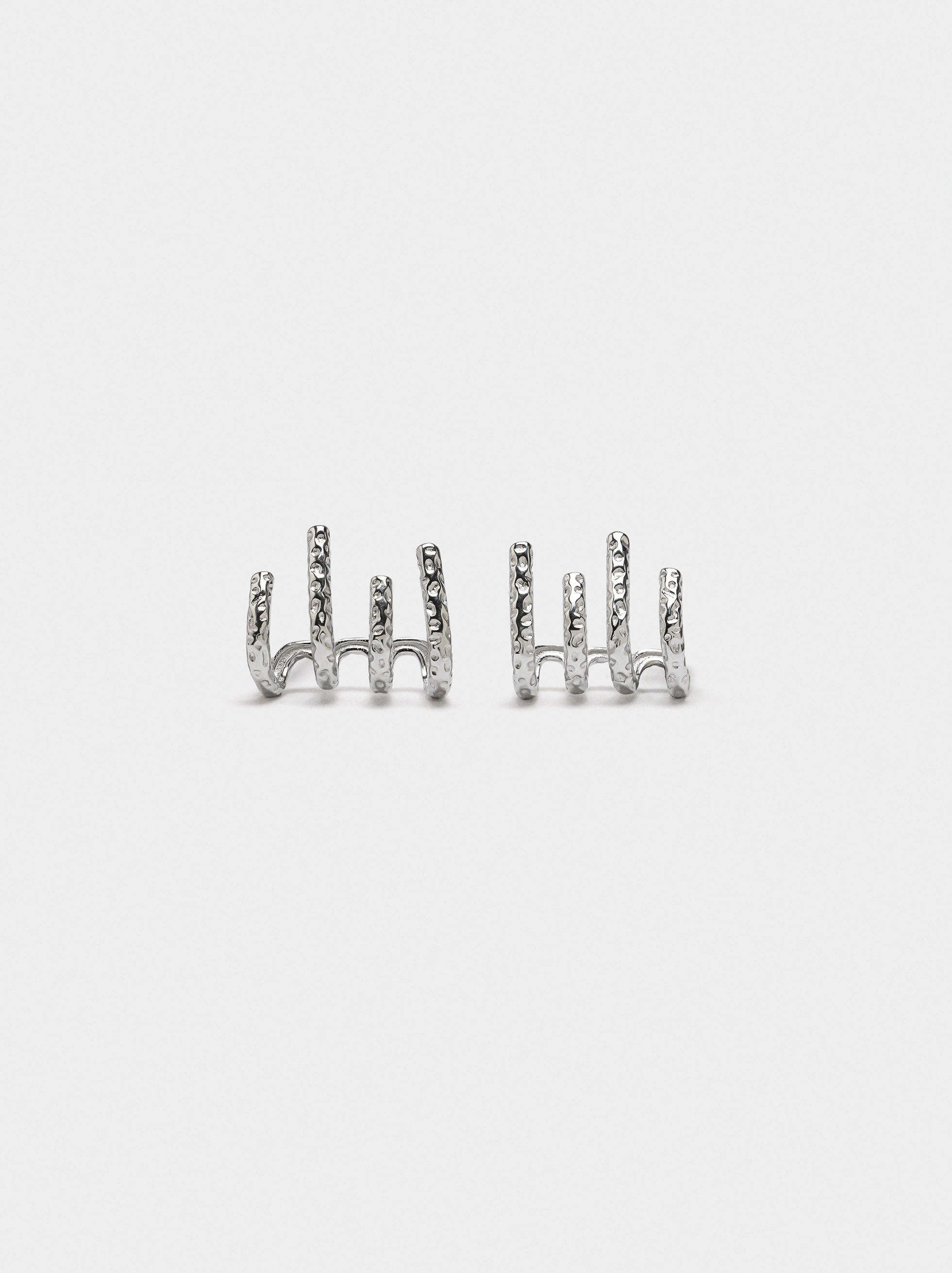 Bagues multiples avec zircons - argent 925