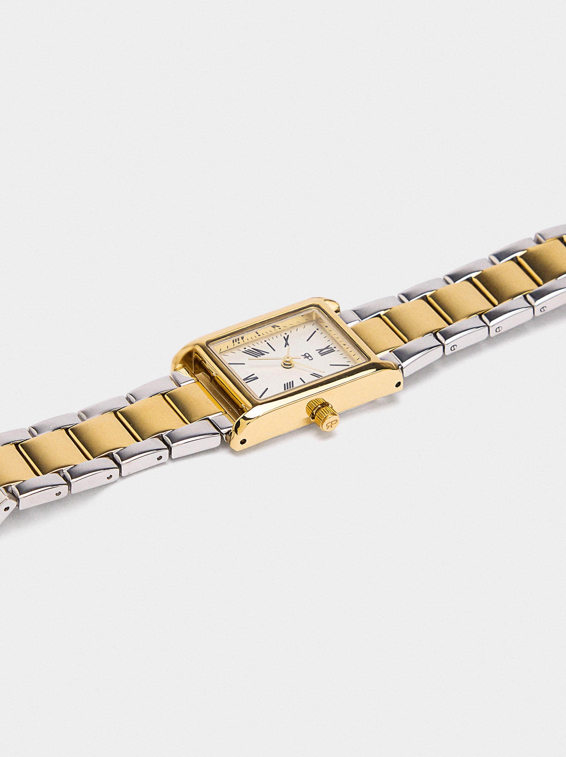 Ensemble de montre avec bracelets bicolores